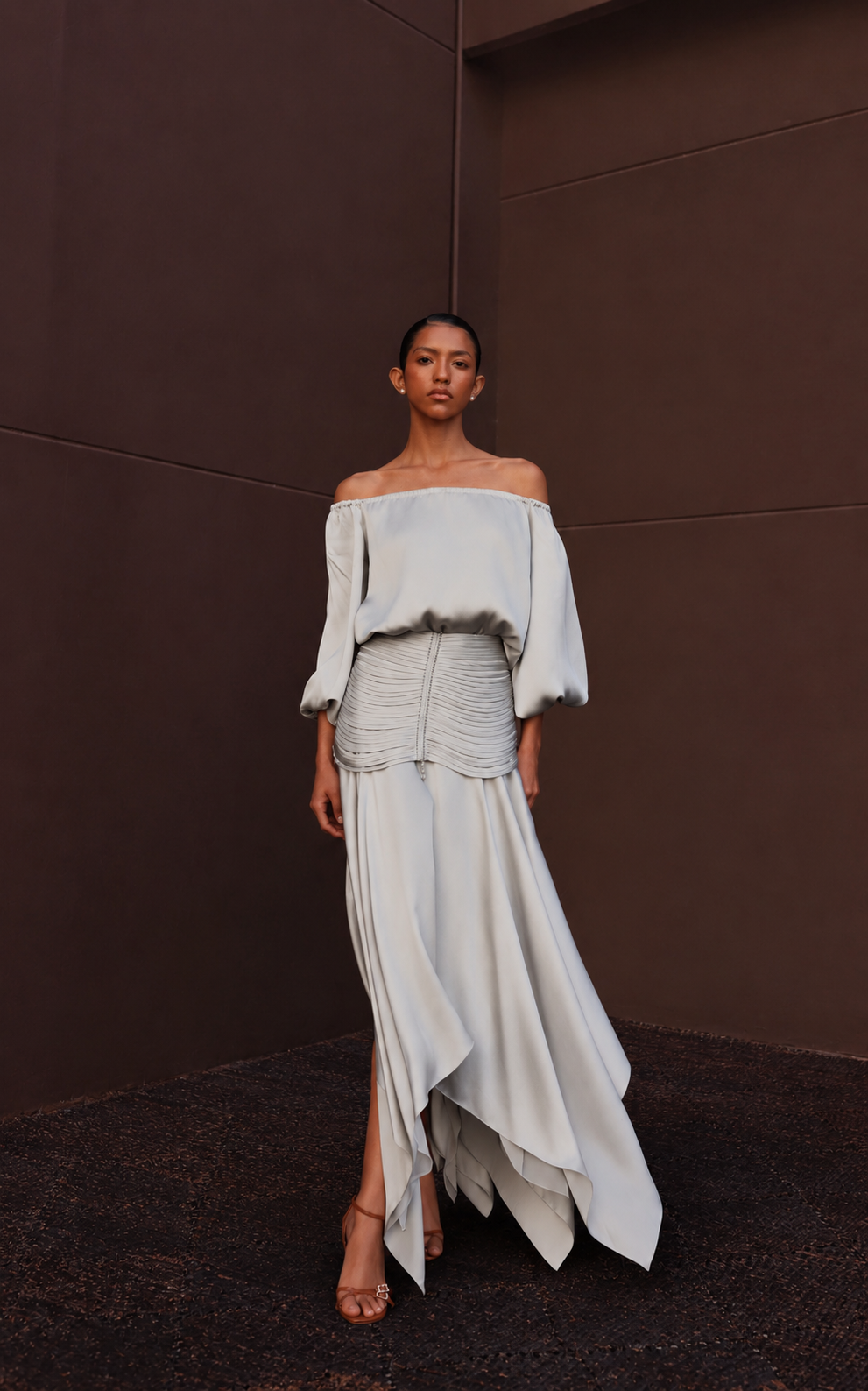 Erden Silver Skirt