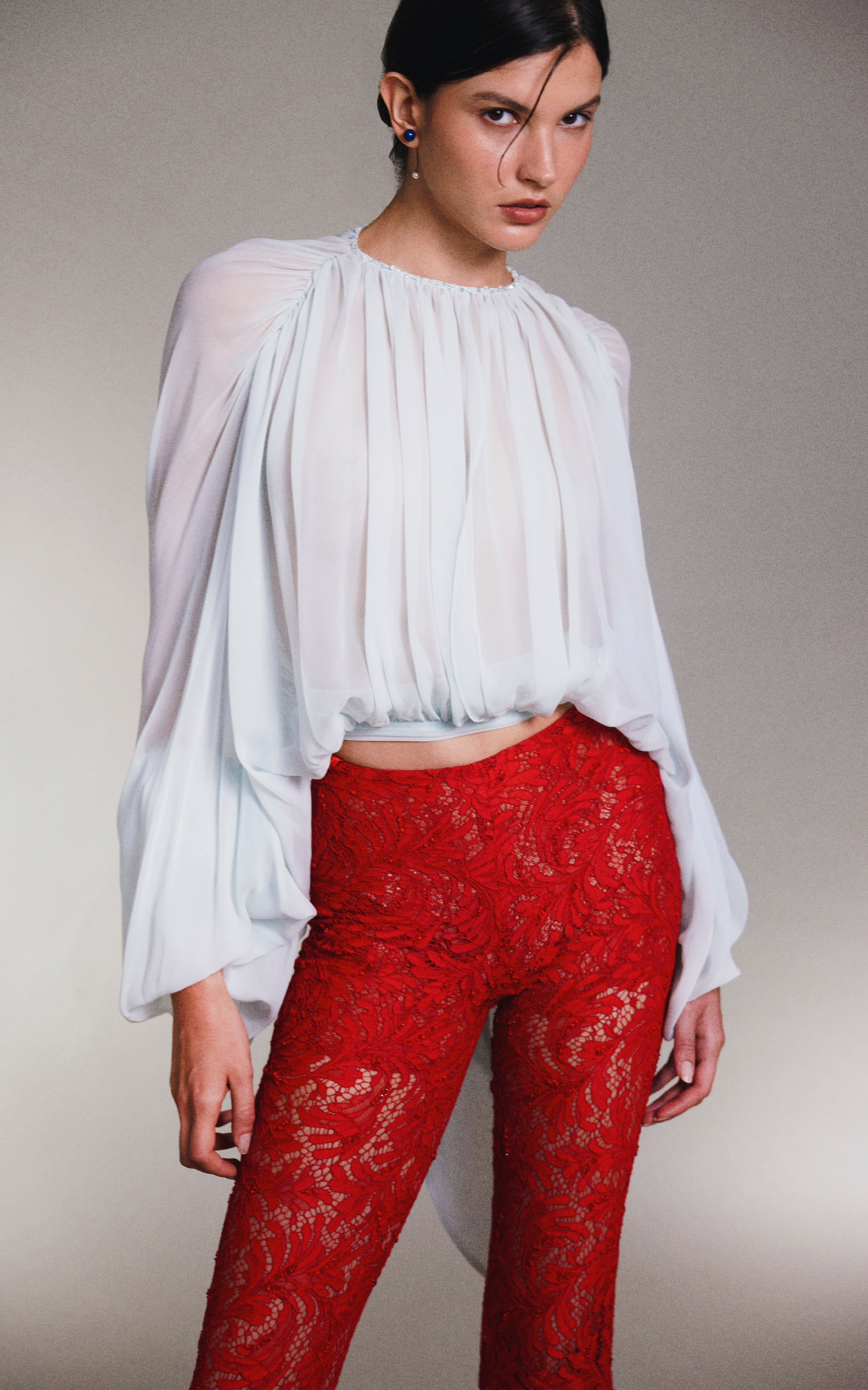 Aire Blue Blouse