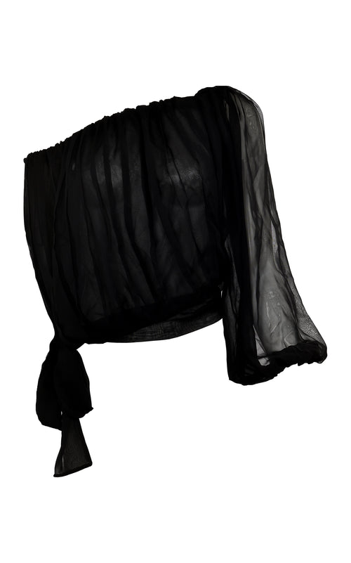Blusa Negra Aire