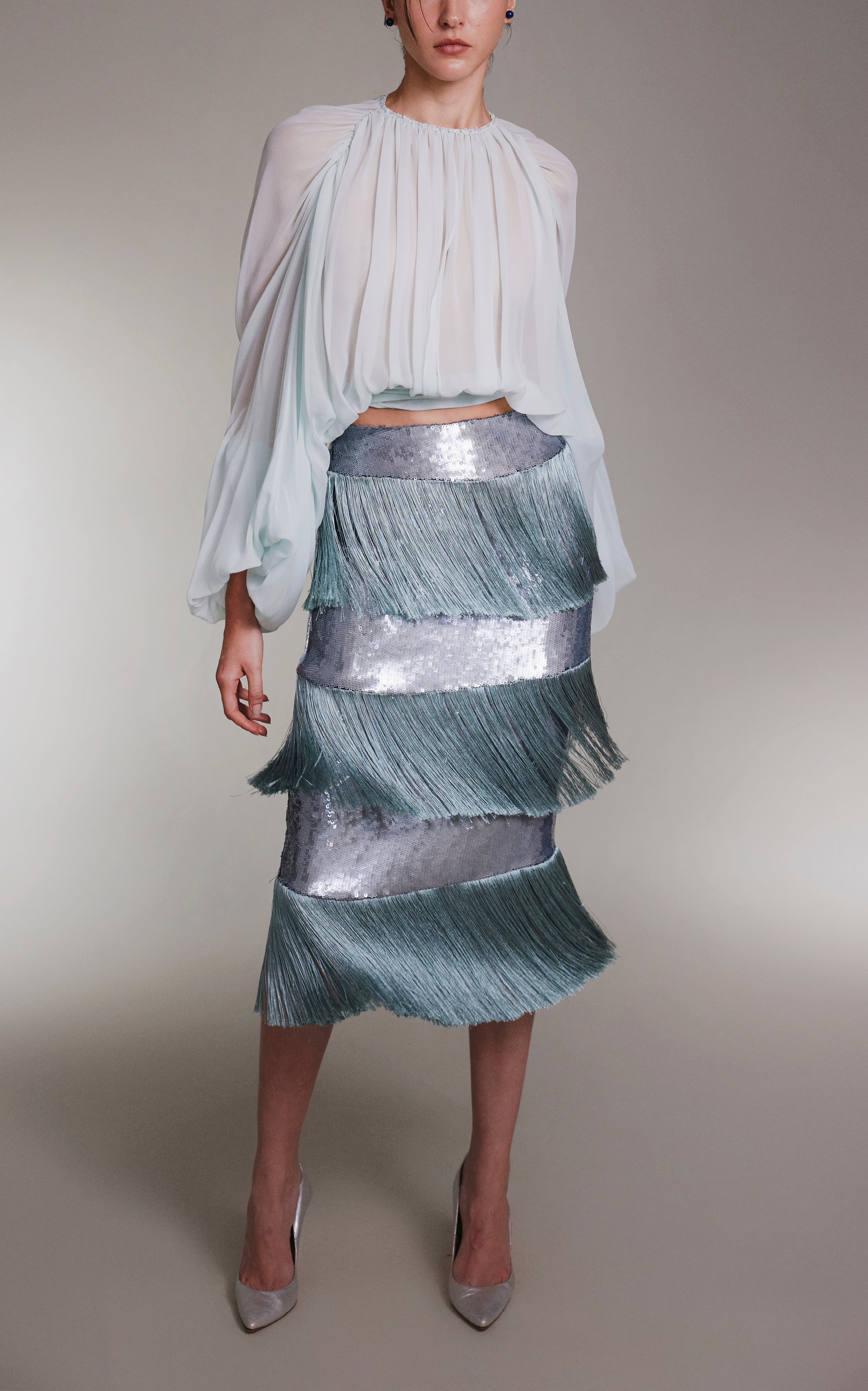Aire Blue Blouse