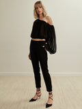 Celo Black Tube Pants