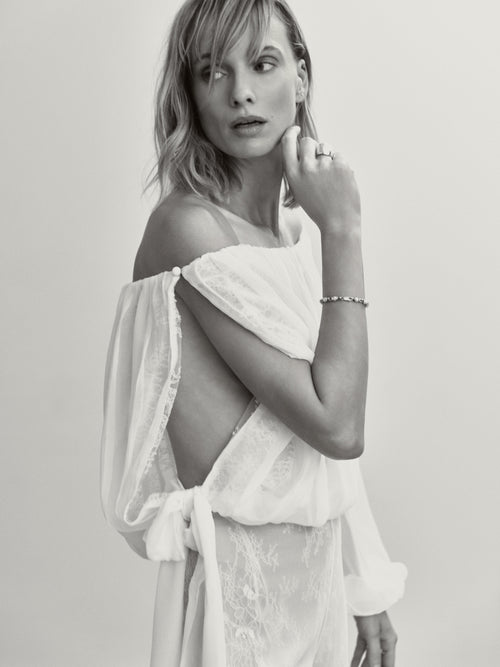 Blusa Blanca Aire