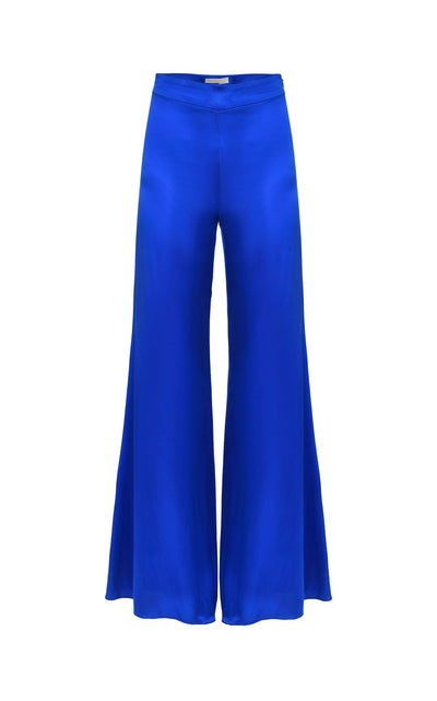 Anderson Silk Pants - Royal Blue