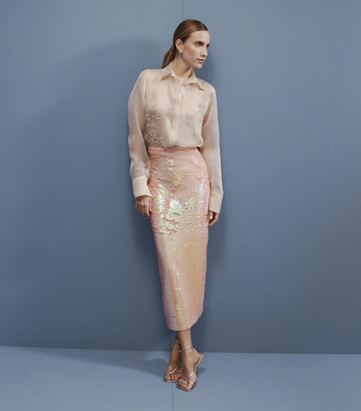Carter Sequin Midi Skirt