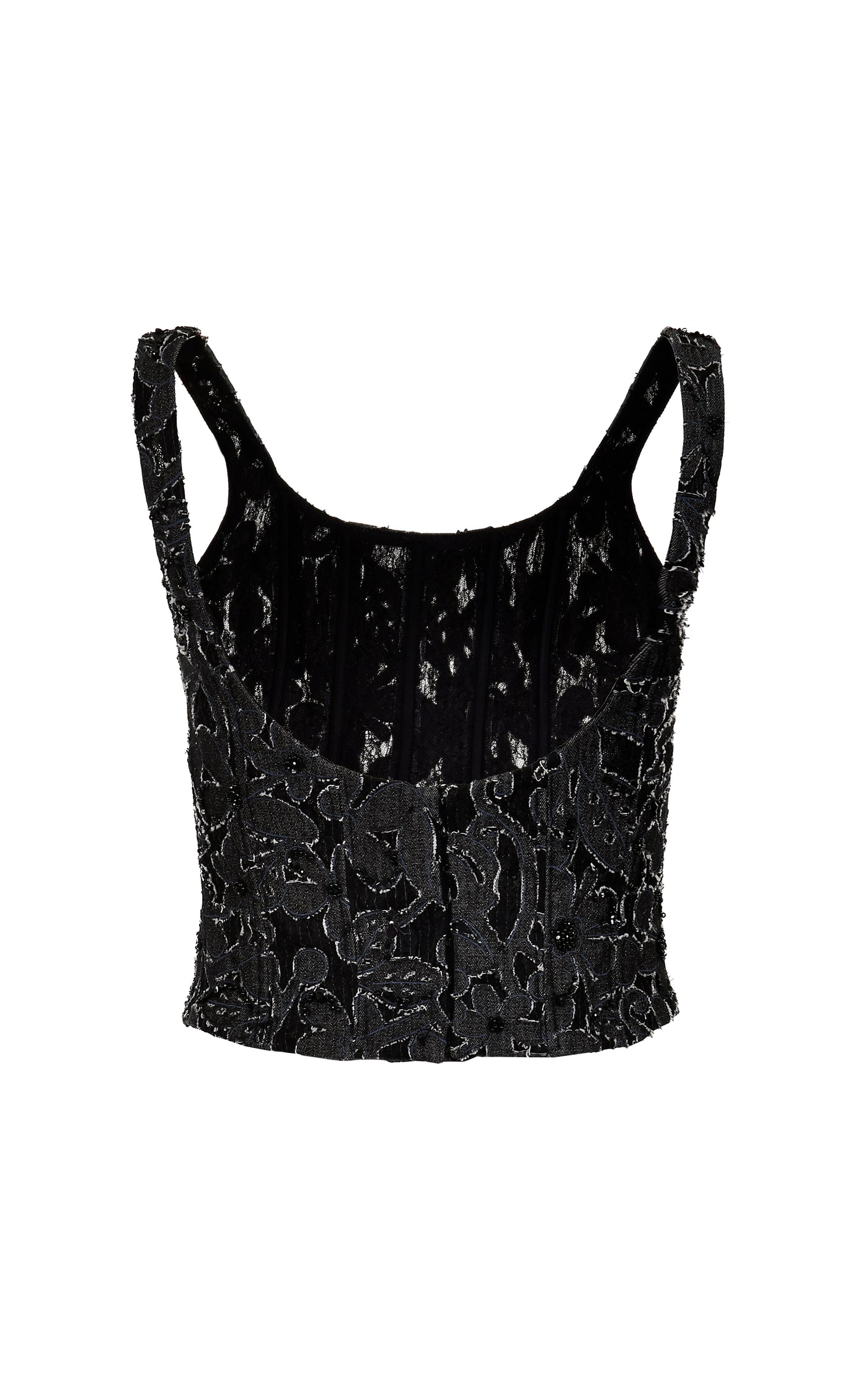 Top Chloe- Corset Bordado a Mano