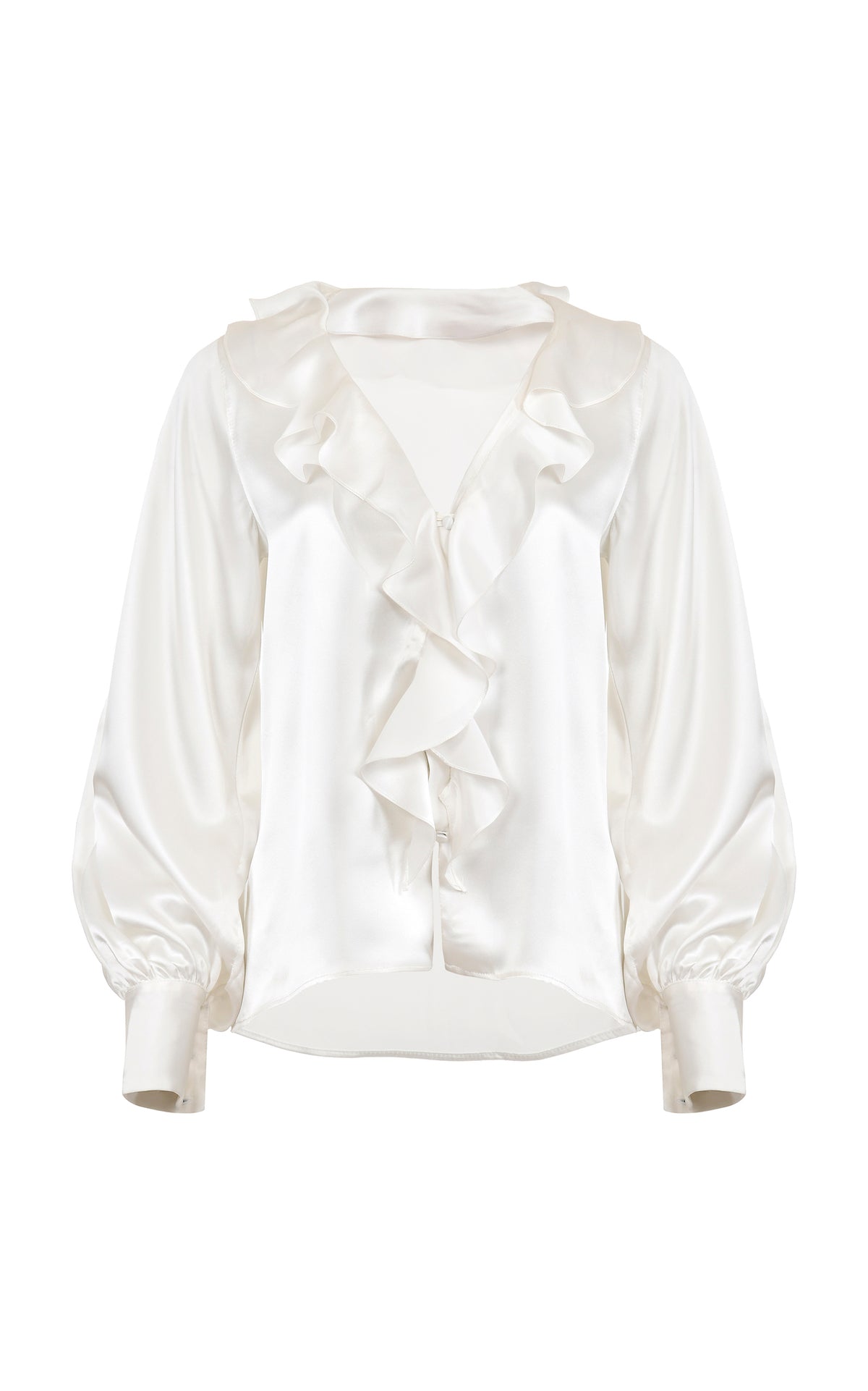 Blusa Elena Ruffles Seda