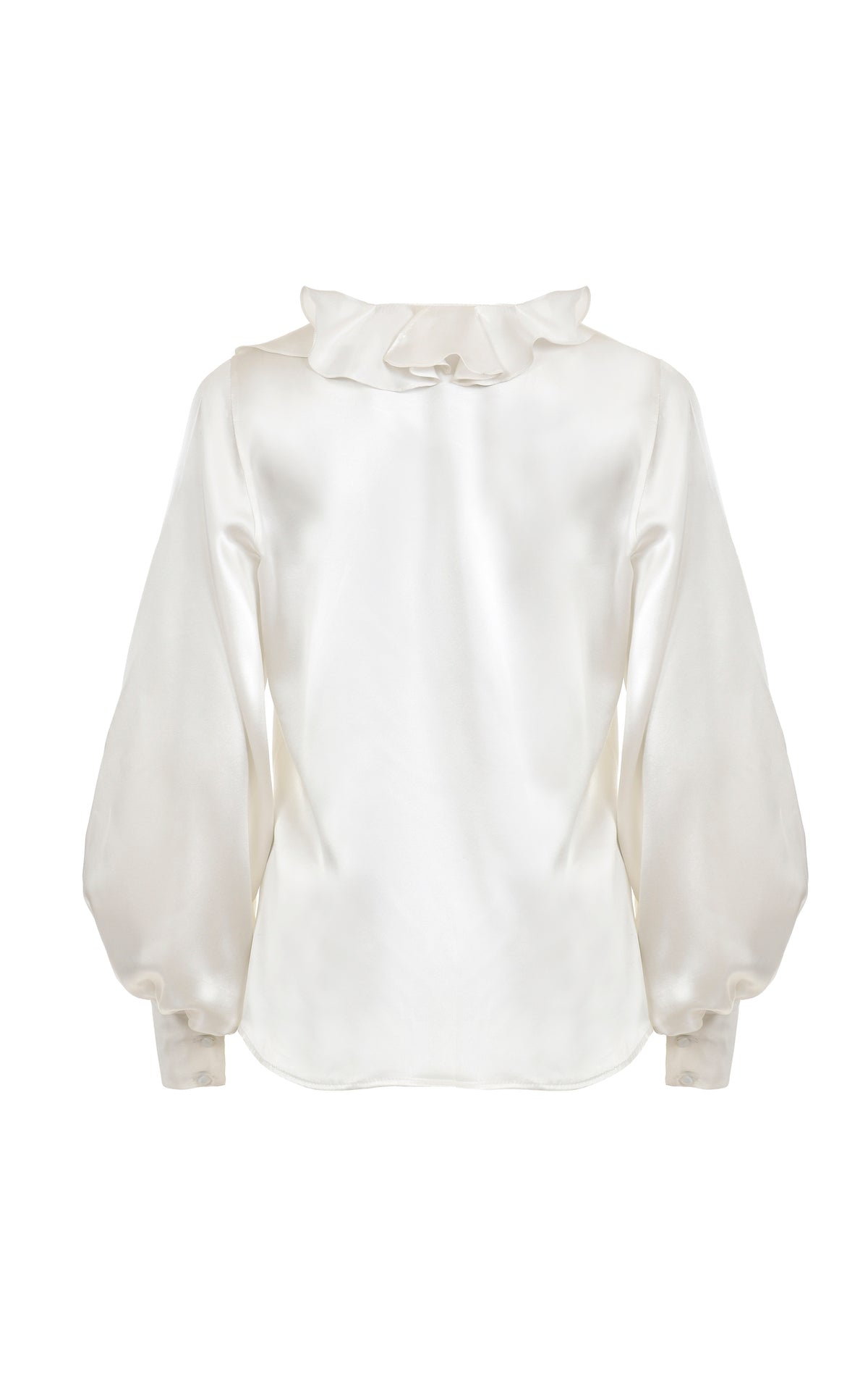 Blusa Elena Ruffles Seda