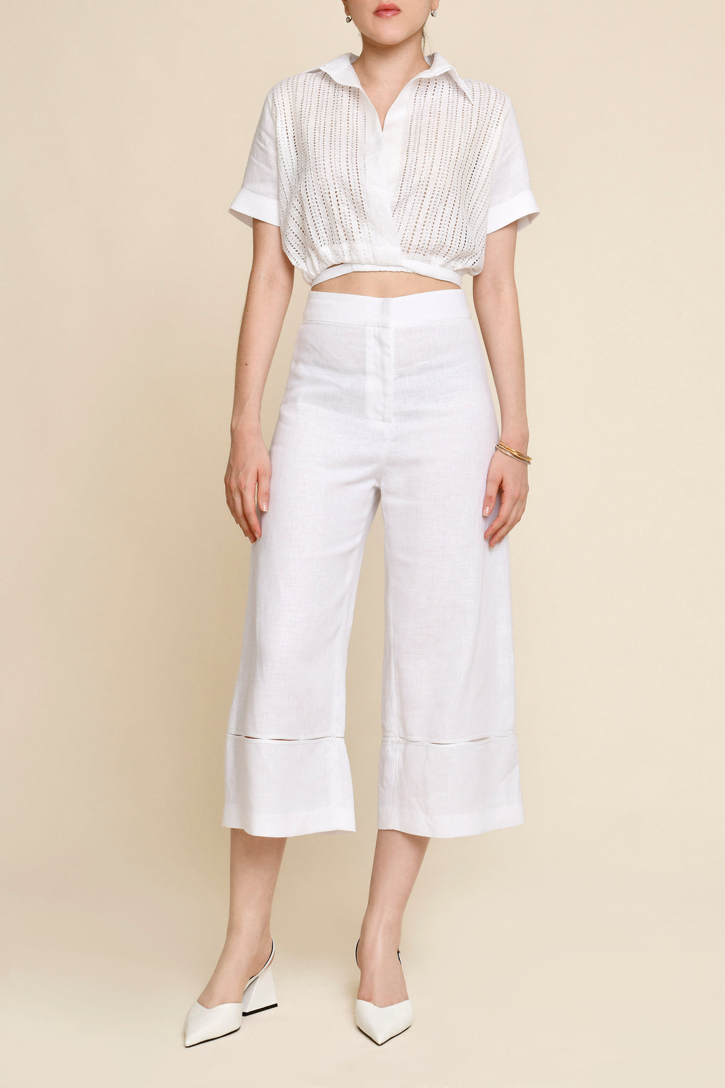 Capris Campesino 100% Linen
