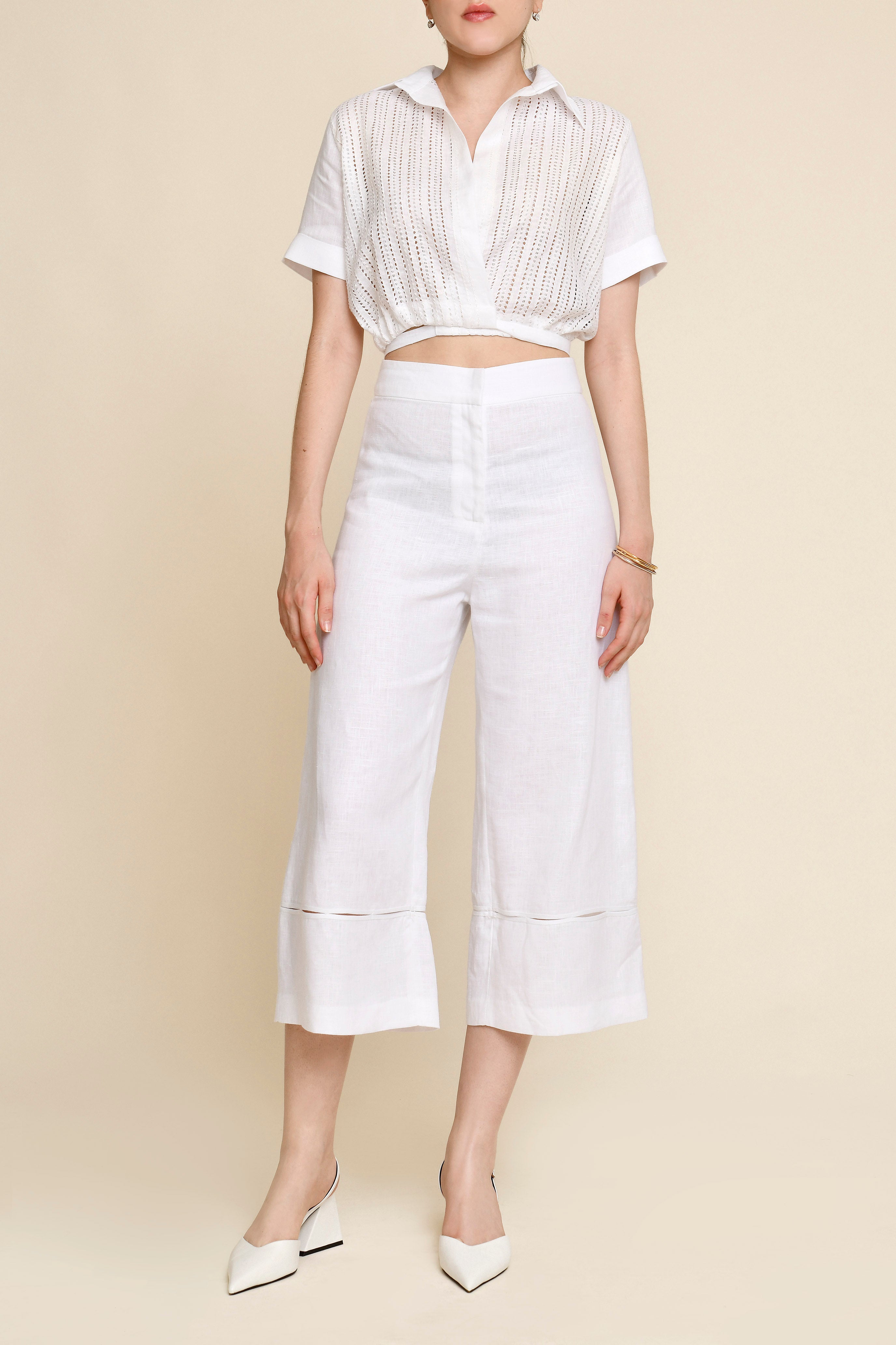 Capris Campesino 100% Linen