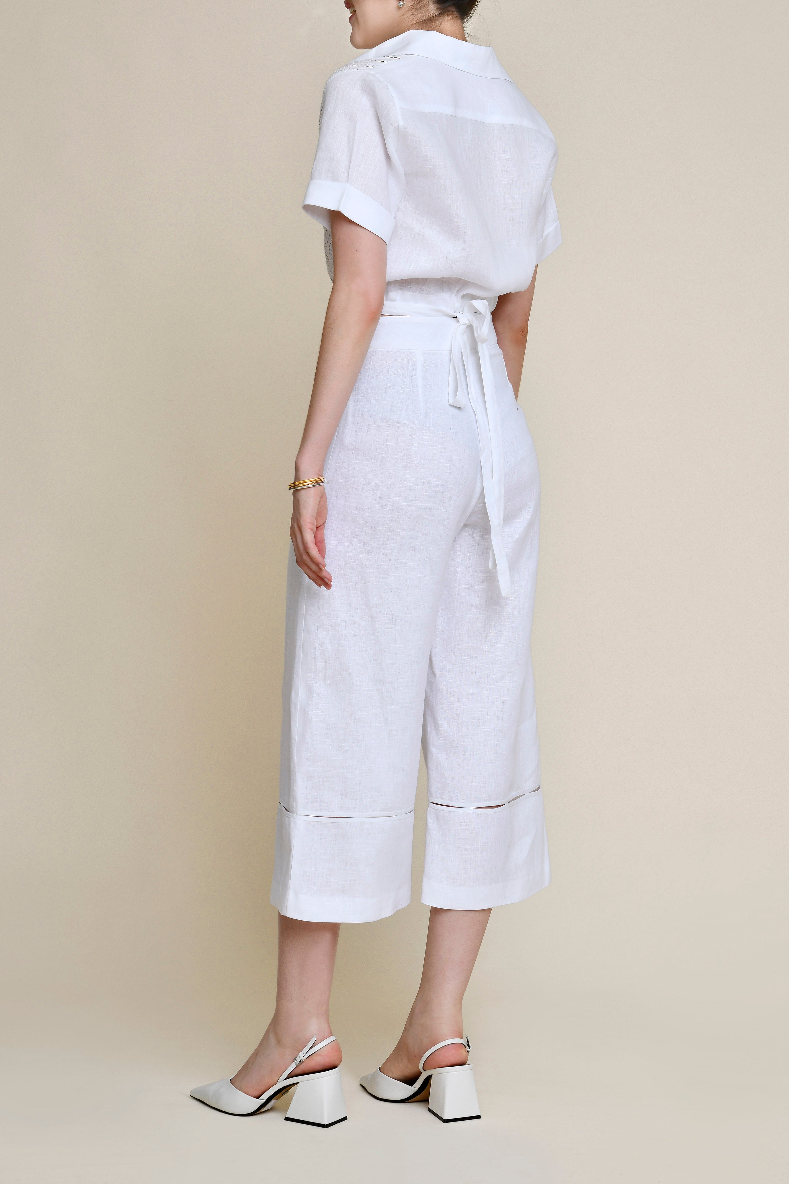Capris Campesino 100% Linen