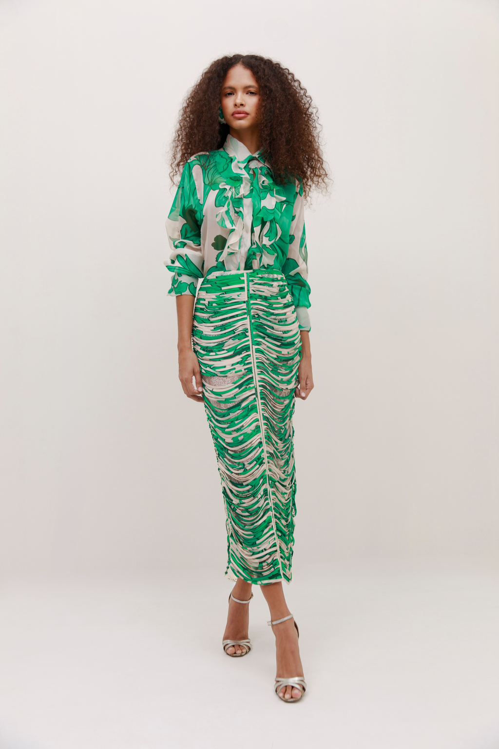 Falda maxi floral Danielle