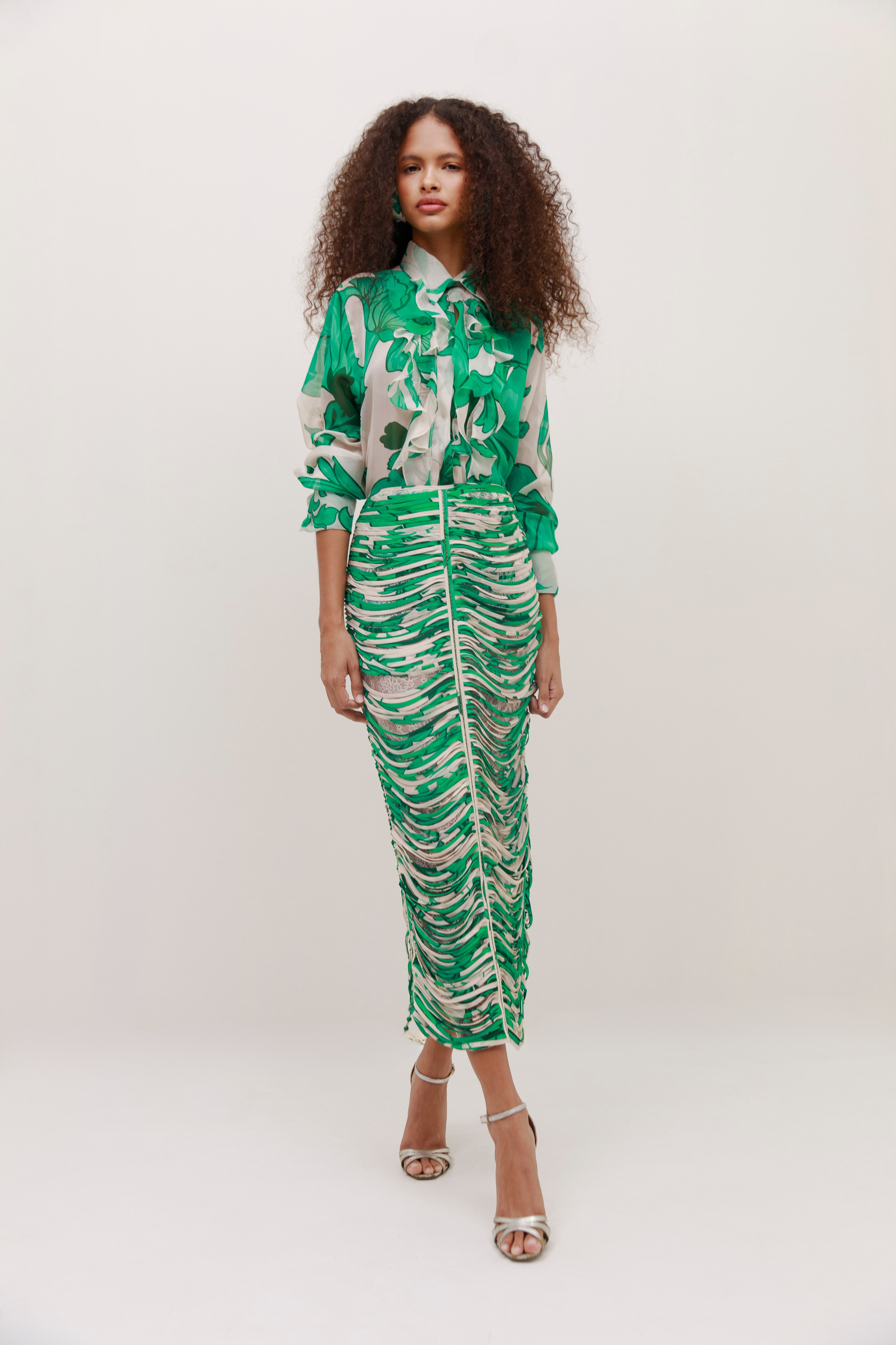 Falda maxi floral Danielle
