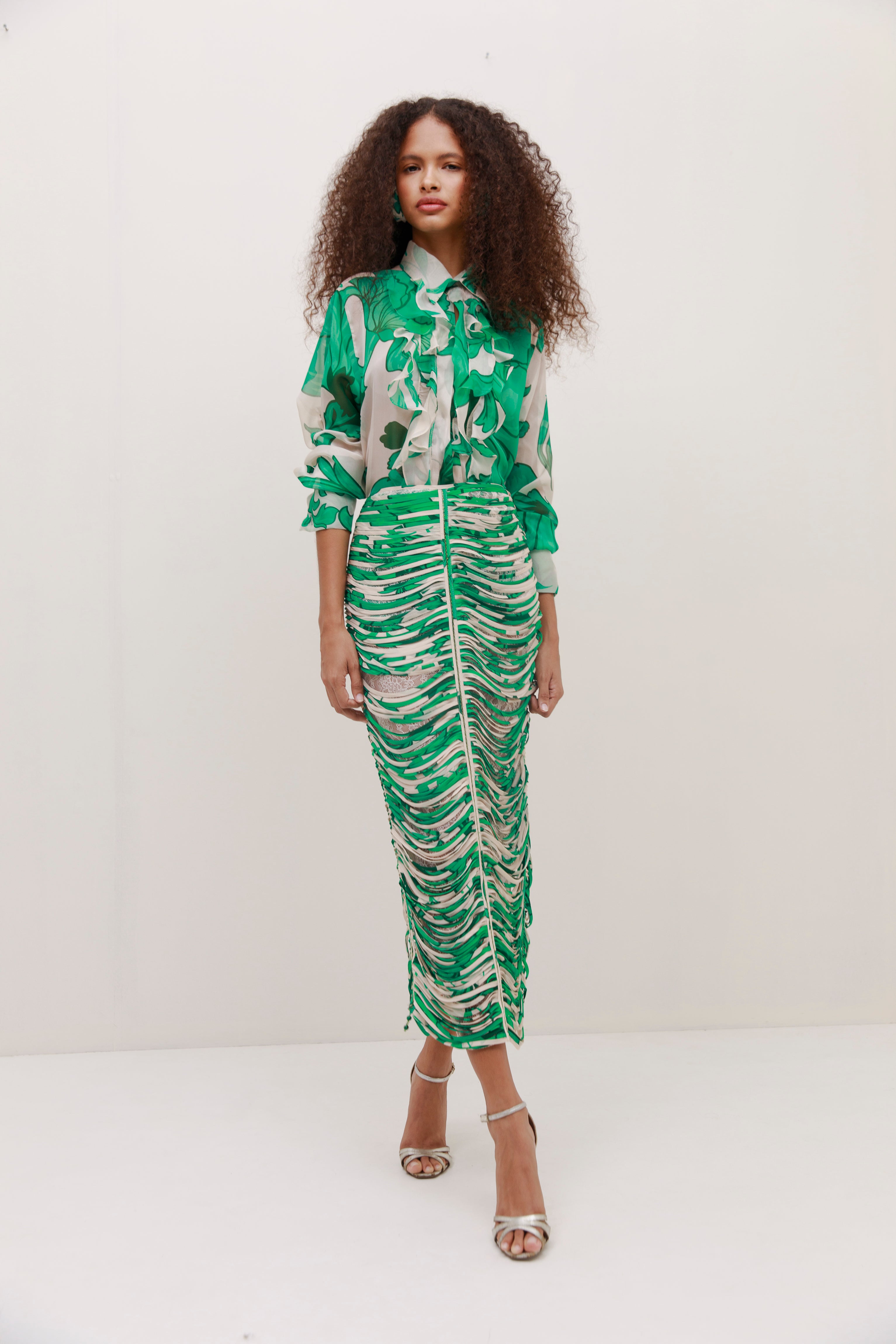 Danielle Floral Maxi Skirt
