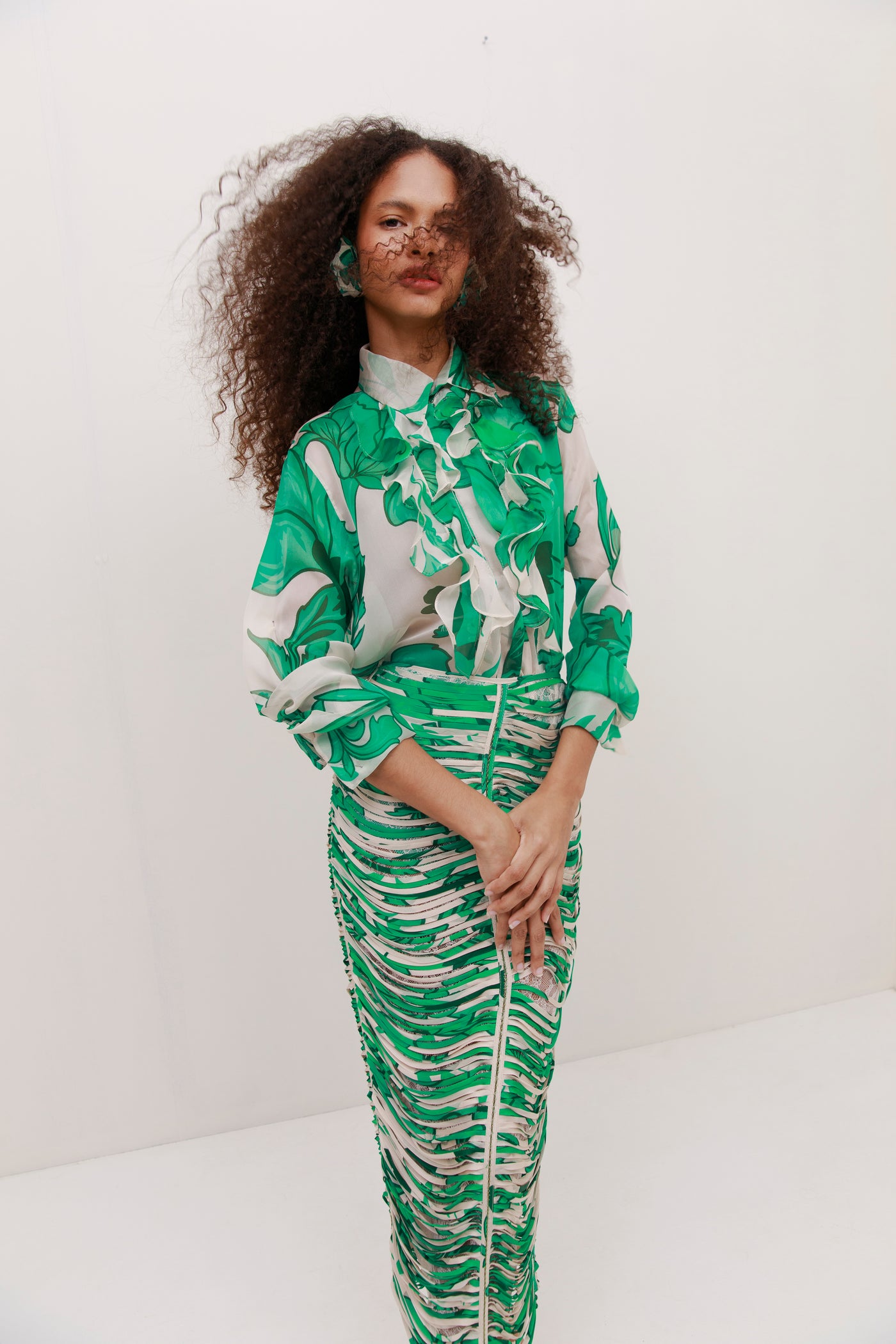 Danielle Floral Maxi Skirt
