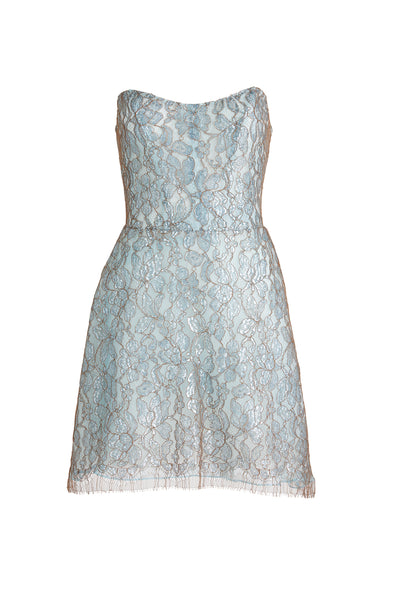 Glacier Lace Mini Dress