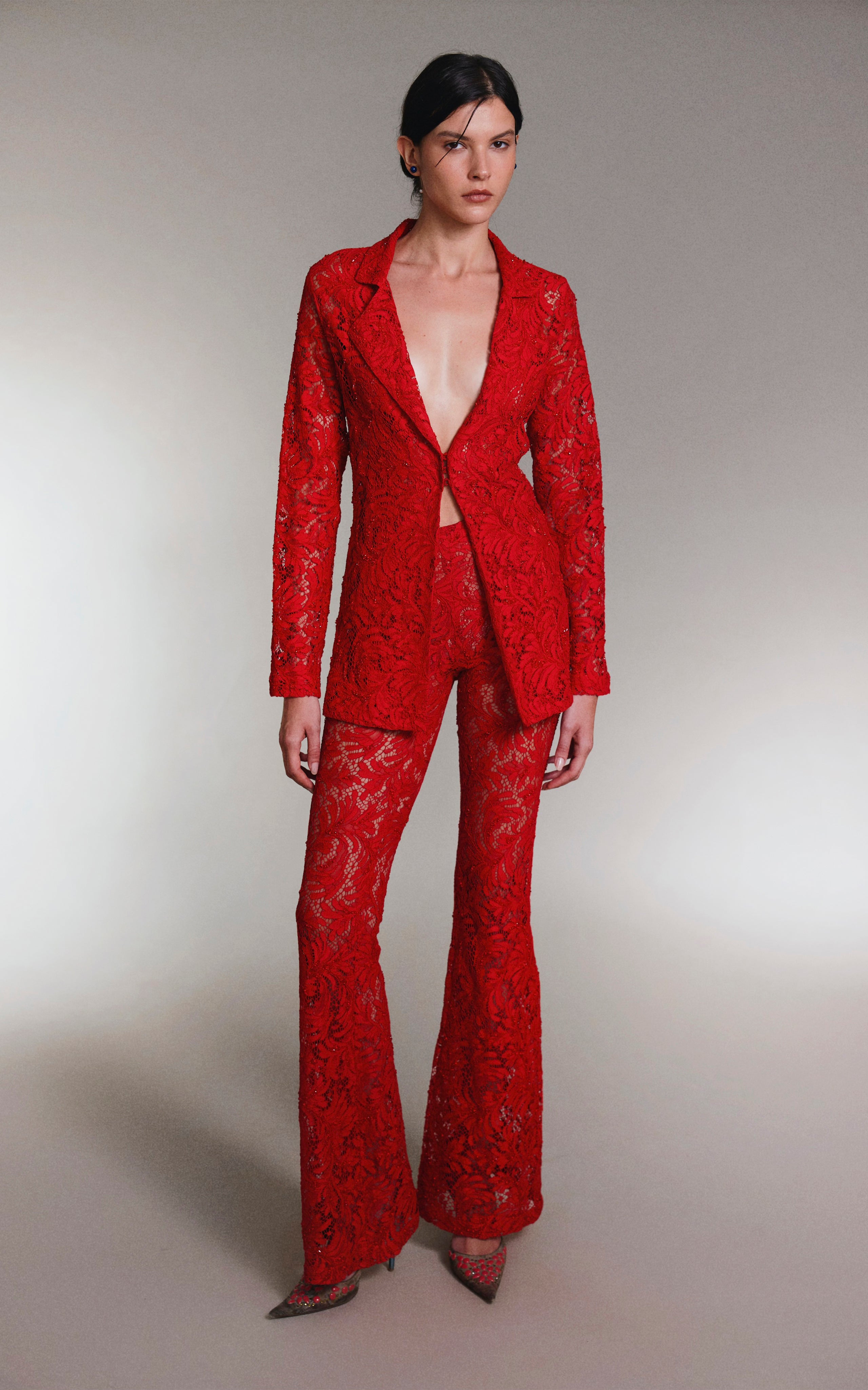 Firelight Lace Blazer