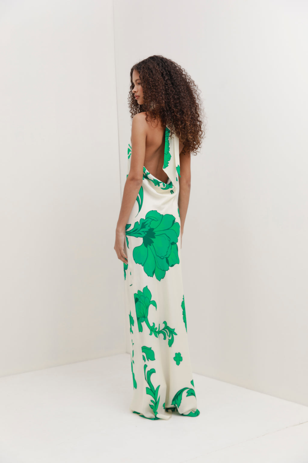 Vestido de seda Hera