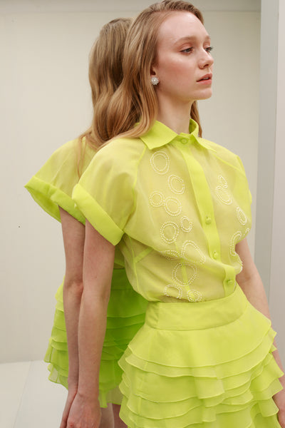 Novo Cotton Embroidered Blouse