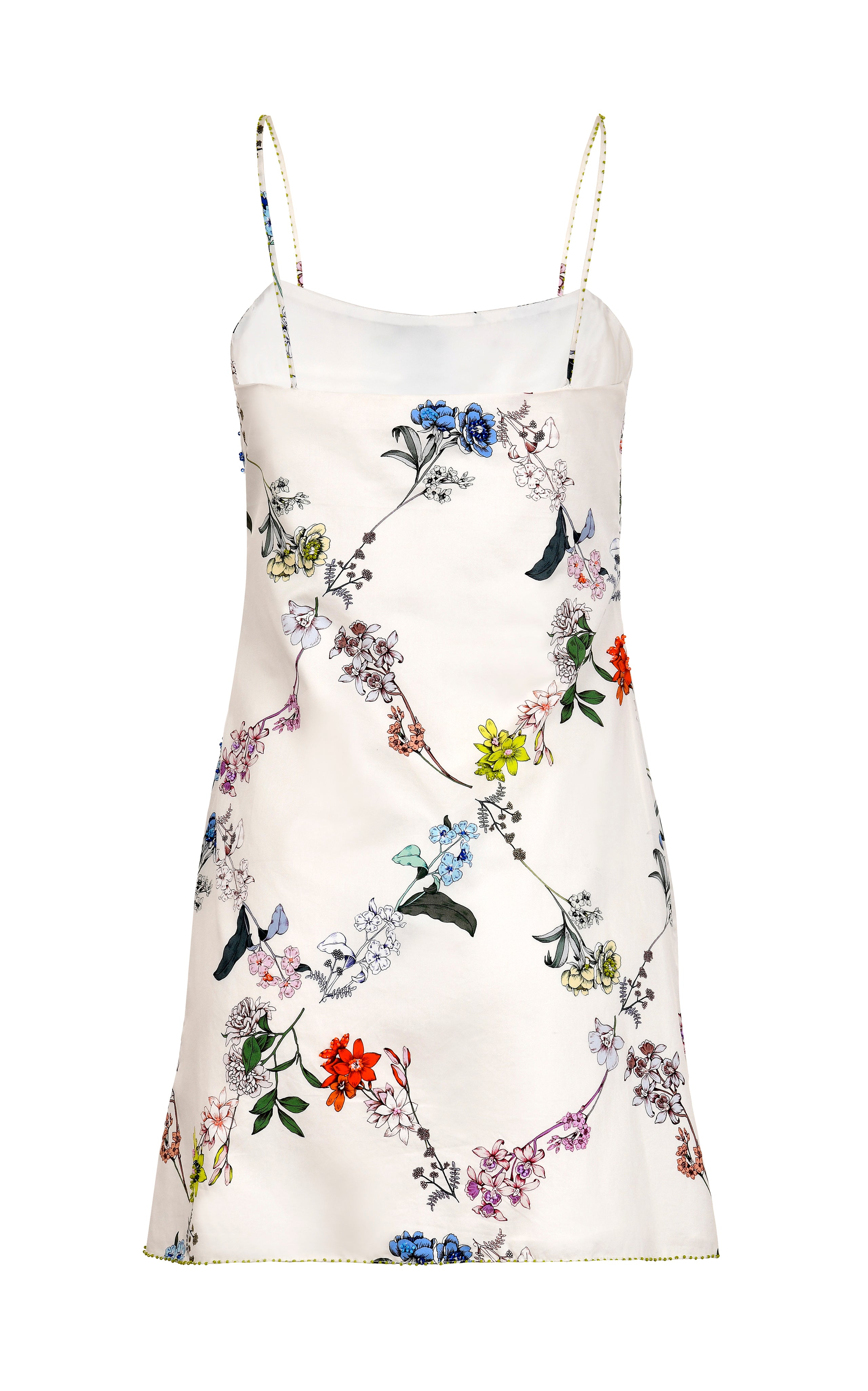 Vestido Limón de Algodón Bordado