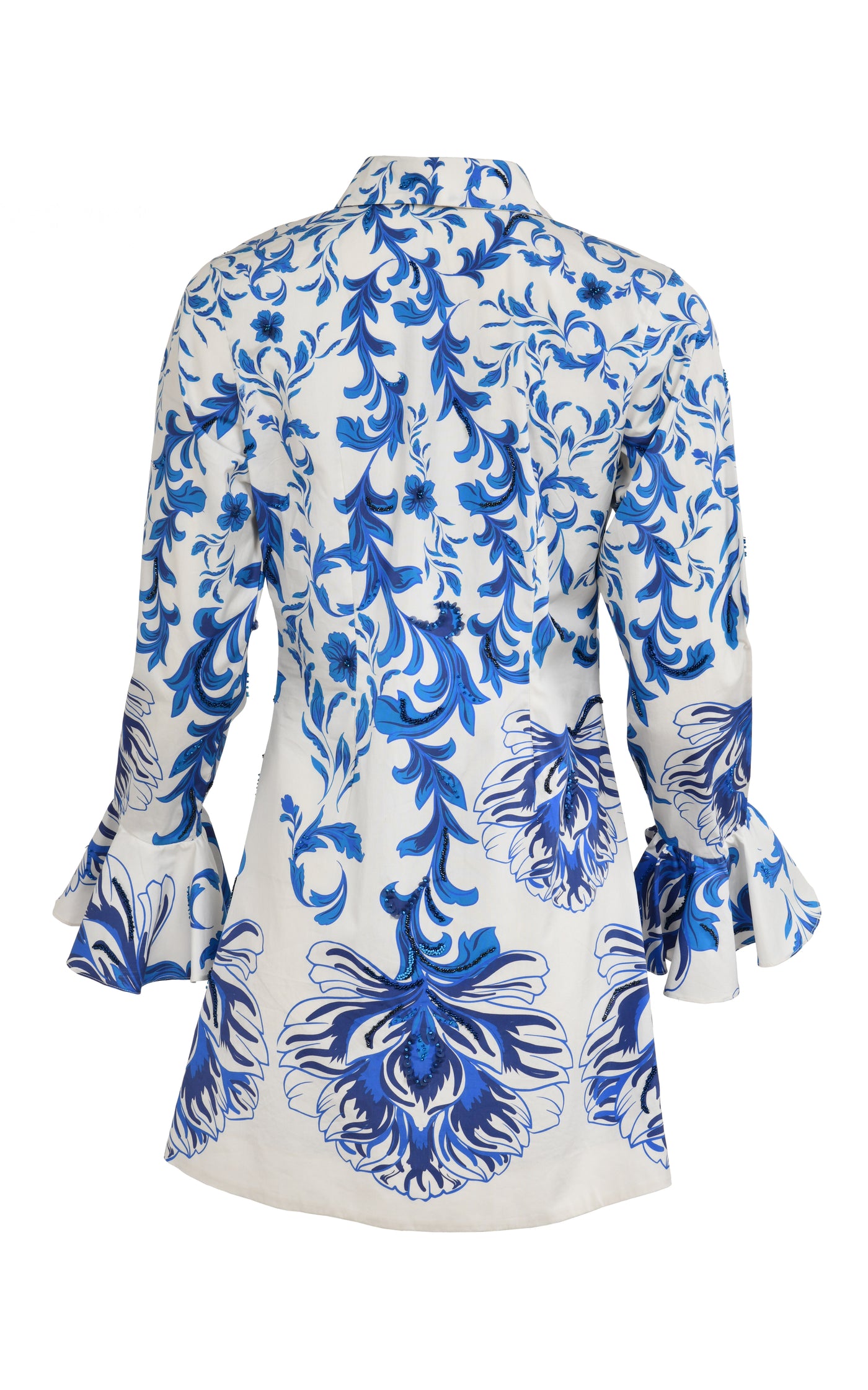 Cate Cotton Blue Dress