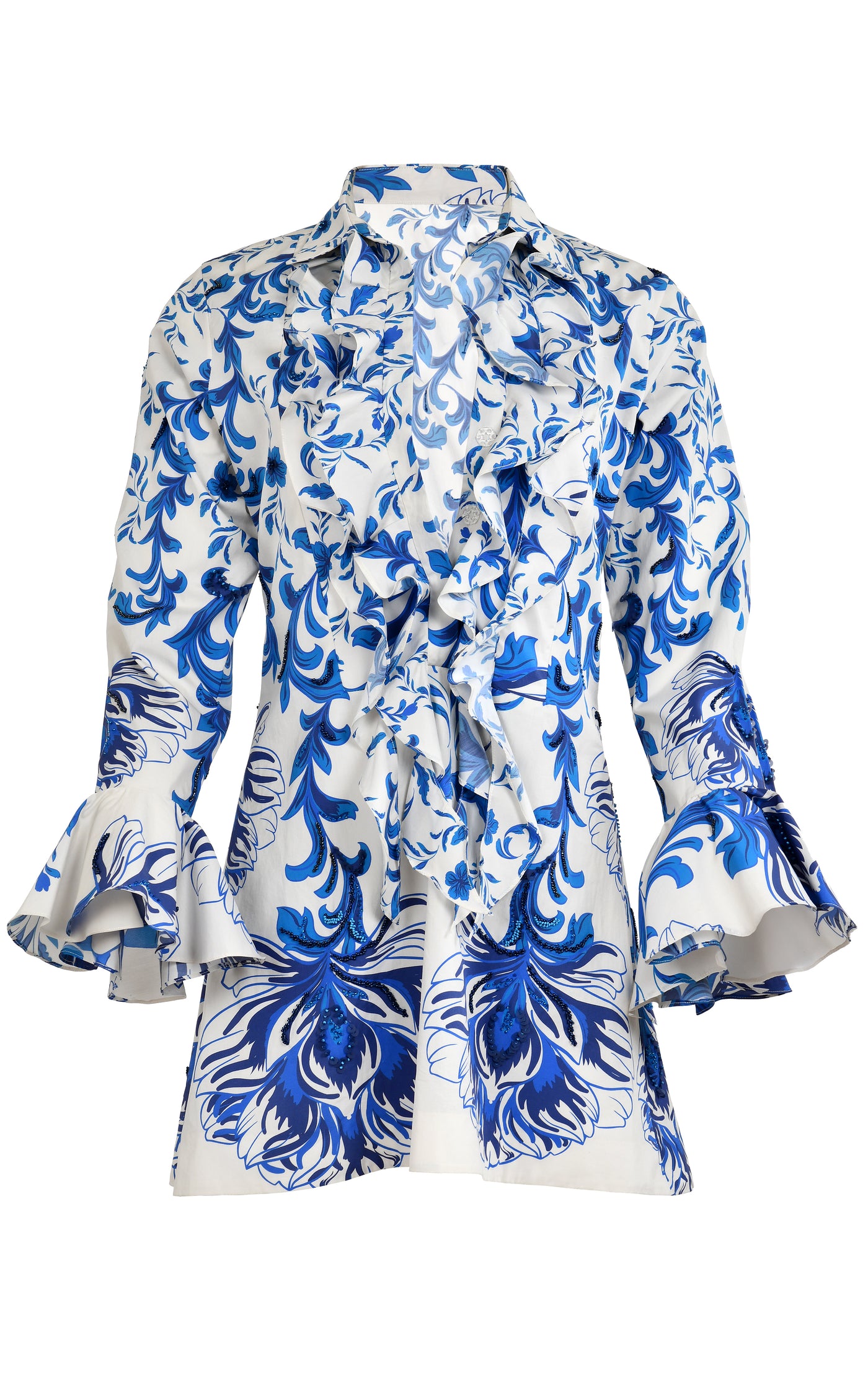 Cate Cotton Blue Dress