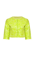 Lecca Cropped Sequin Jacket