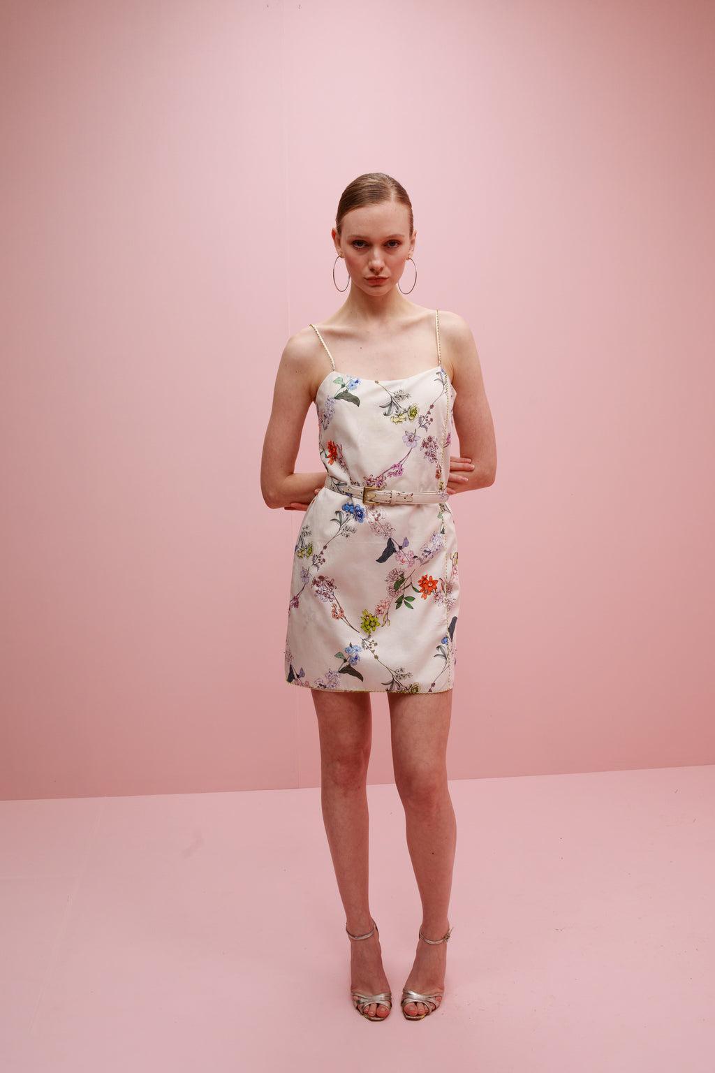 Vestido Limón de Algodón Bordado