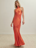 Marigold Silk Dress