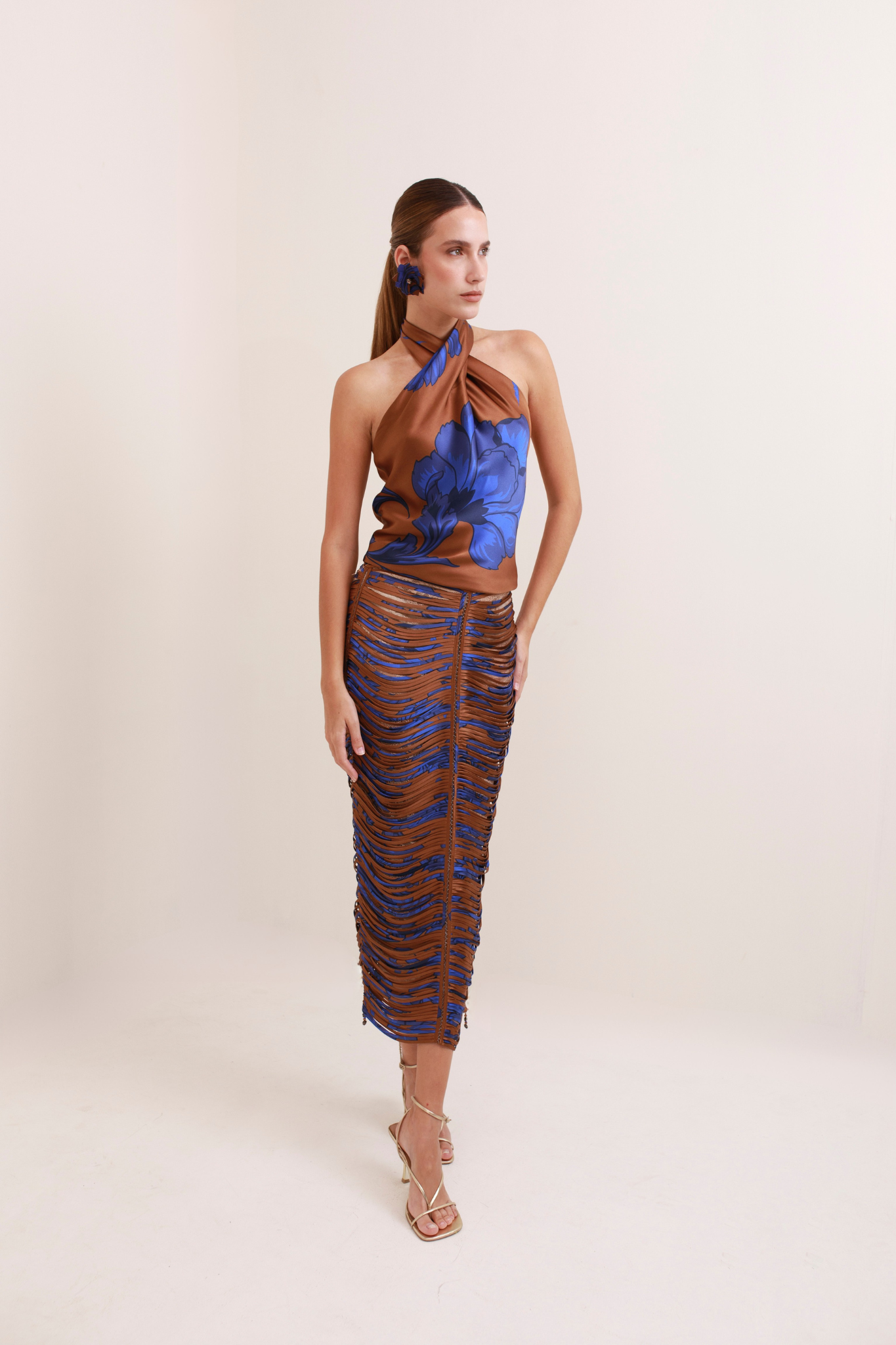 Danielle Printed Maxi Skirt