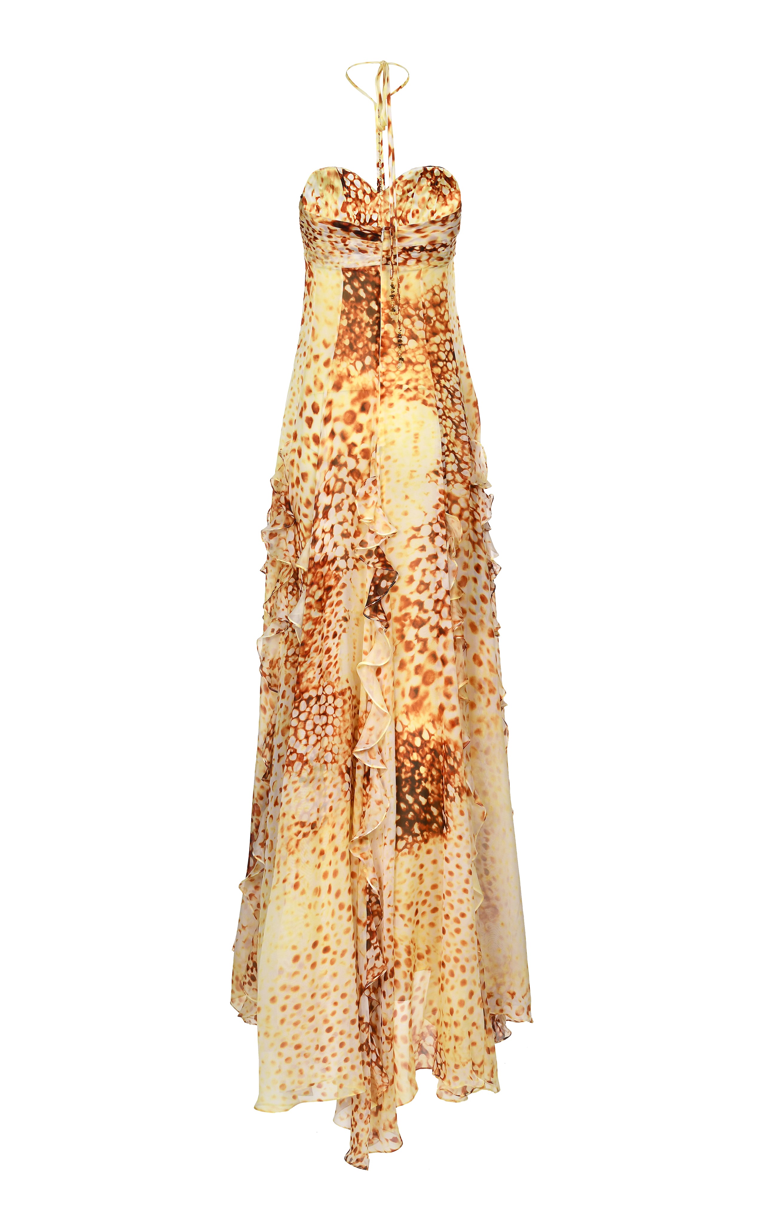 Vestido de seda Orchid