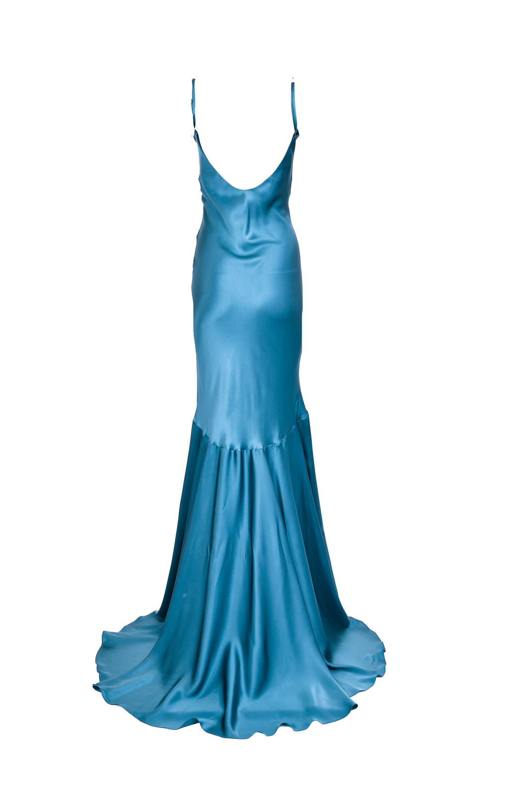 Vestido maxi Lagoon de seda