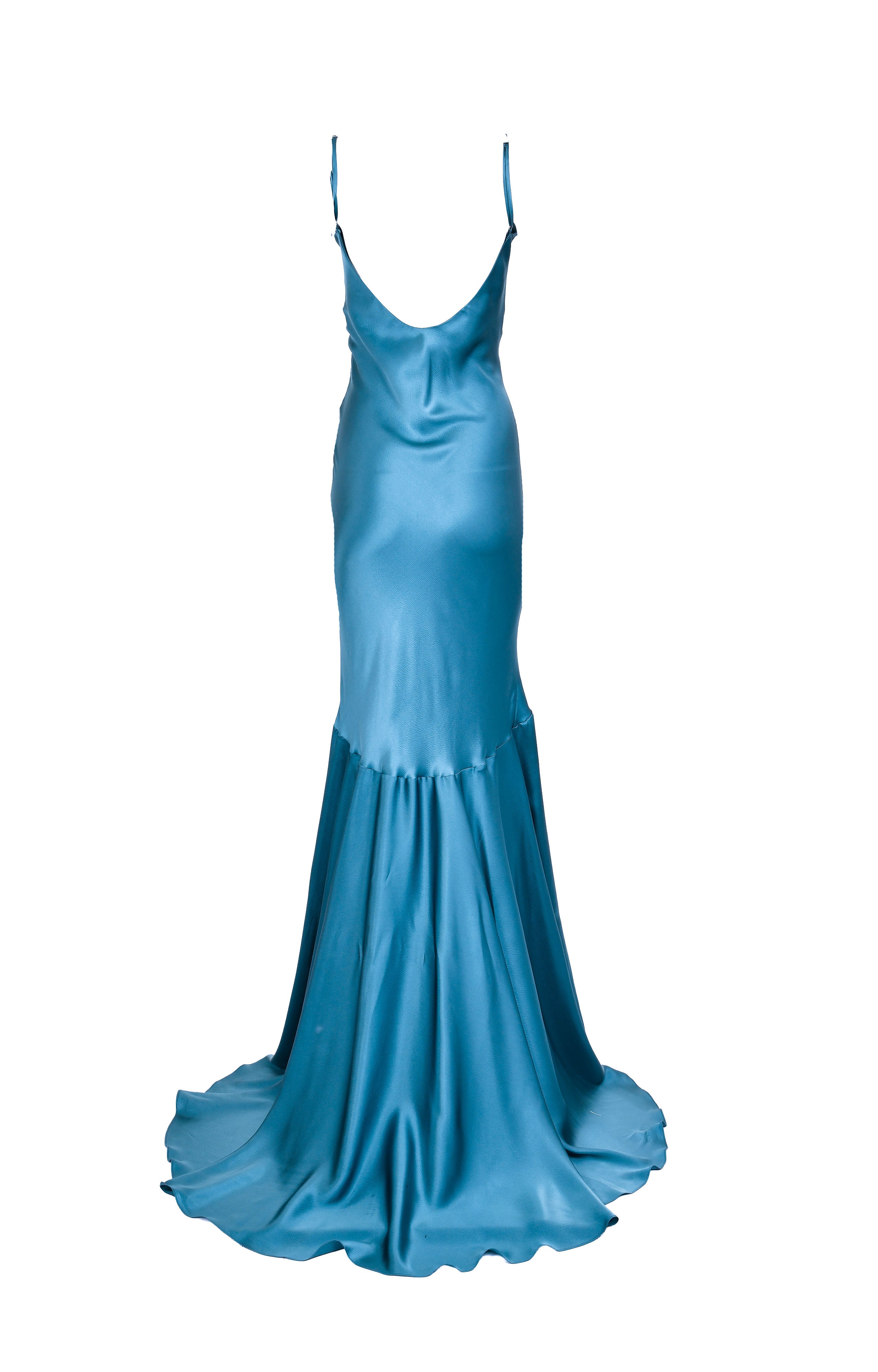 Lagoon Silk Maxi Dress