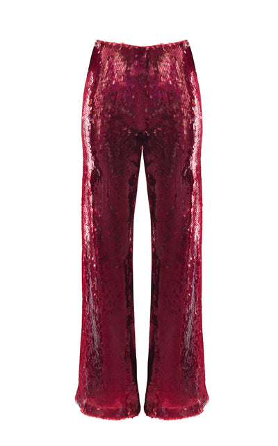 Elena Sequence Pants Fuschia