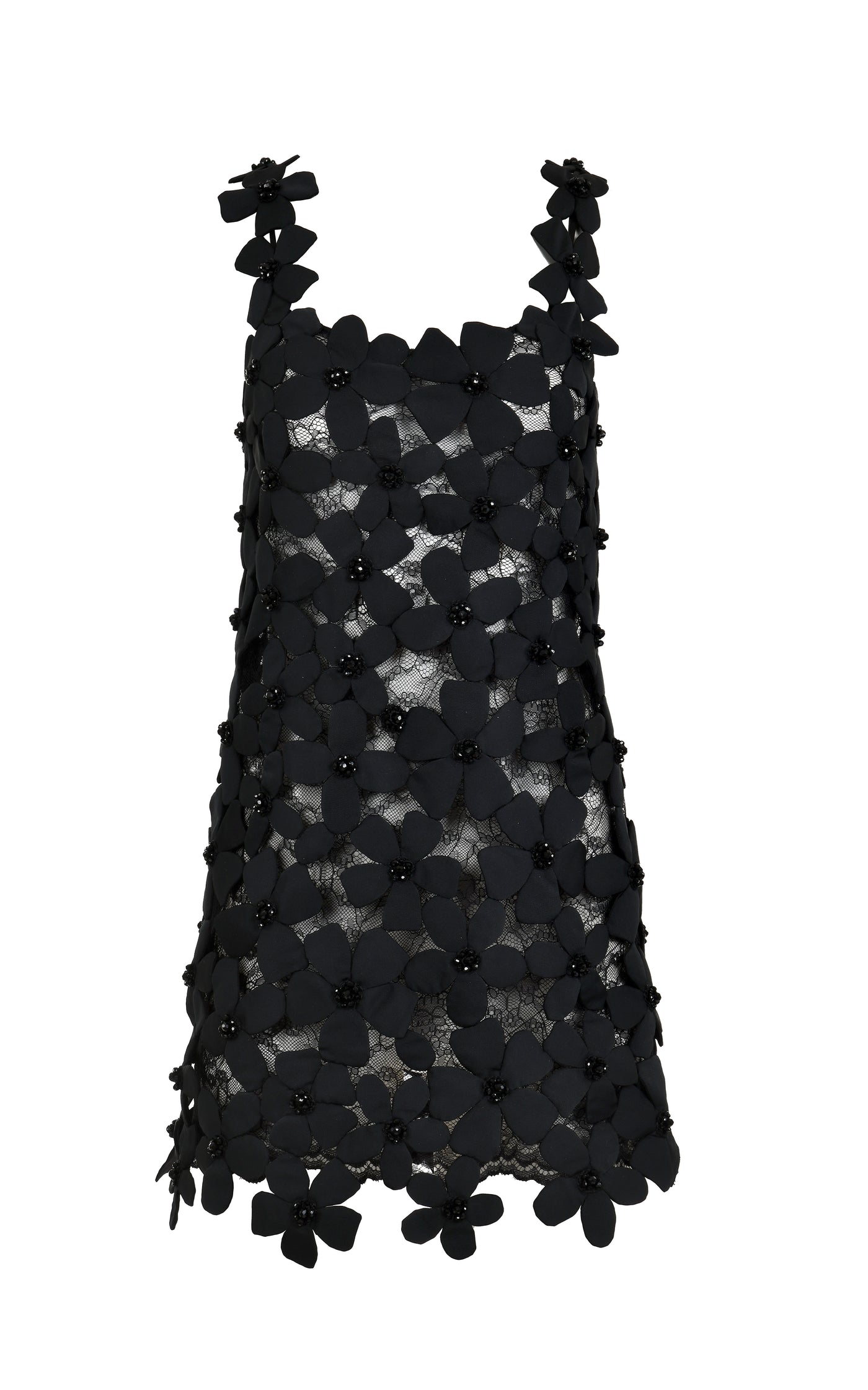 Jardin Negro Mini Dress