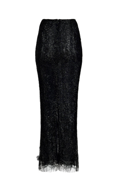 Dark Siren Lace Maxi Skirt