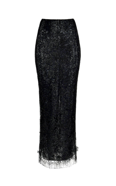 Dark Siren Lace Maxi Skirt