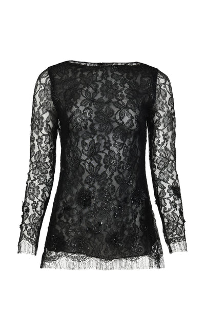 Elipse Black Lurex Blouse