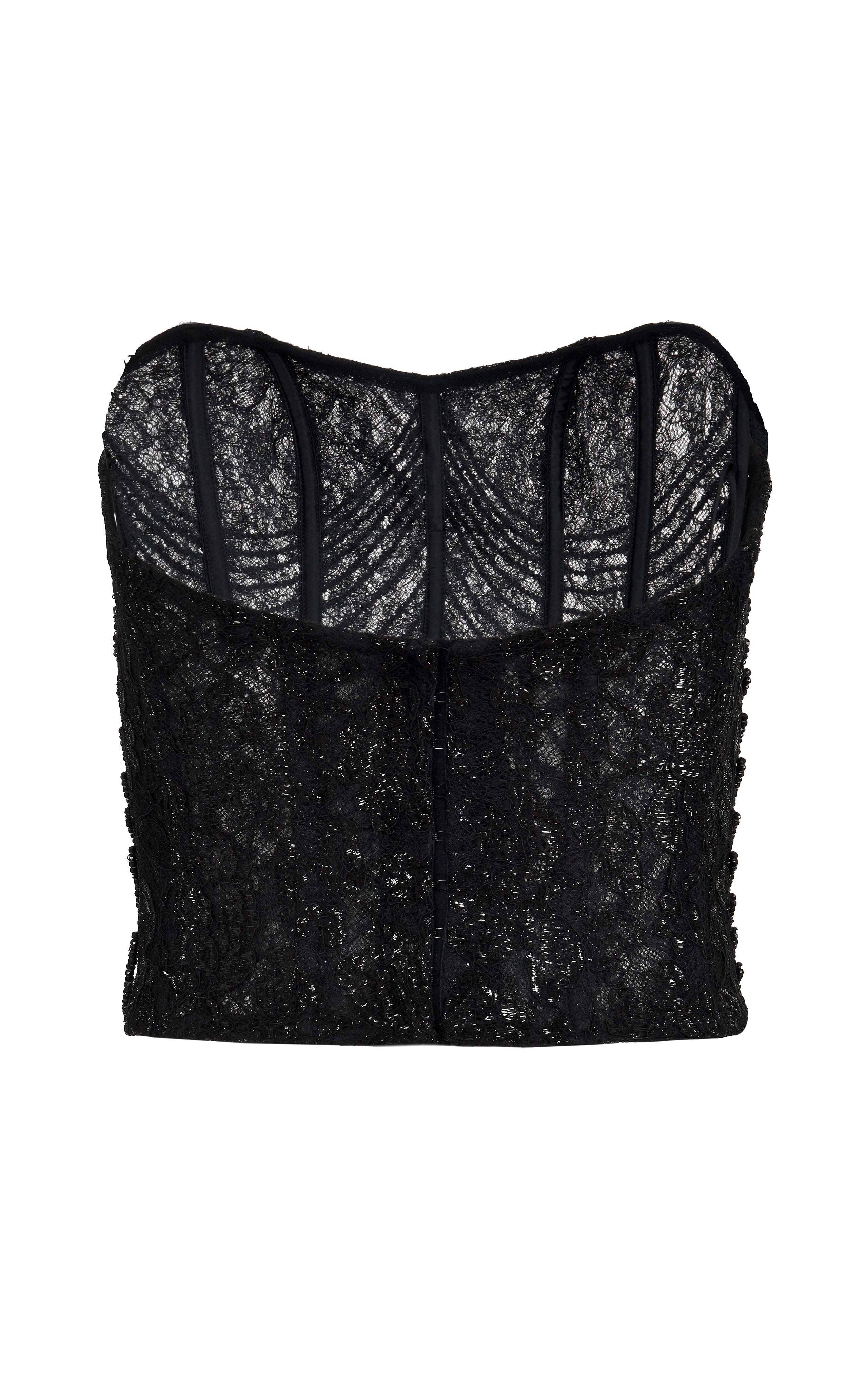 Obsidian Cascade Corset Top