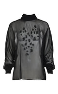 Dusk Sheer Embroidered Blouse
