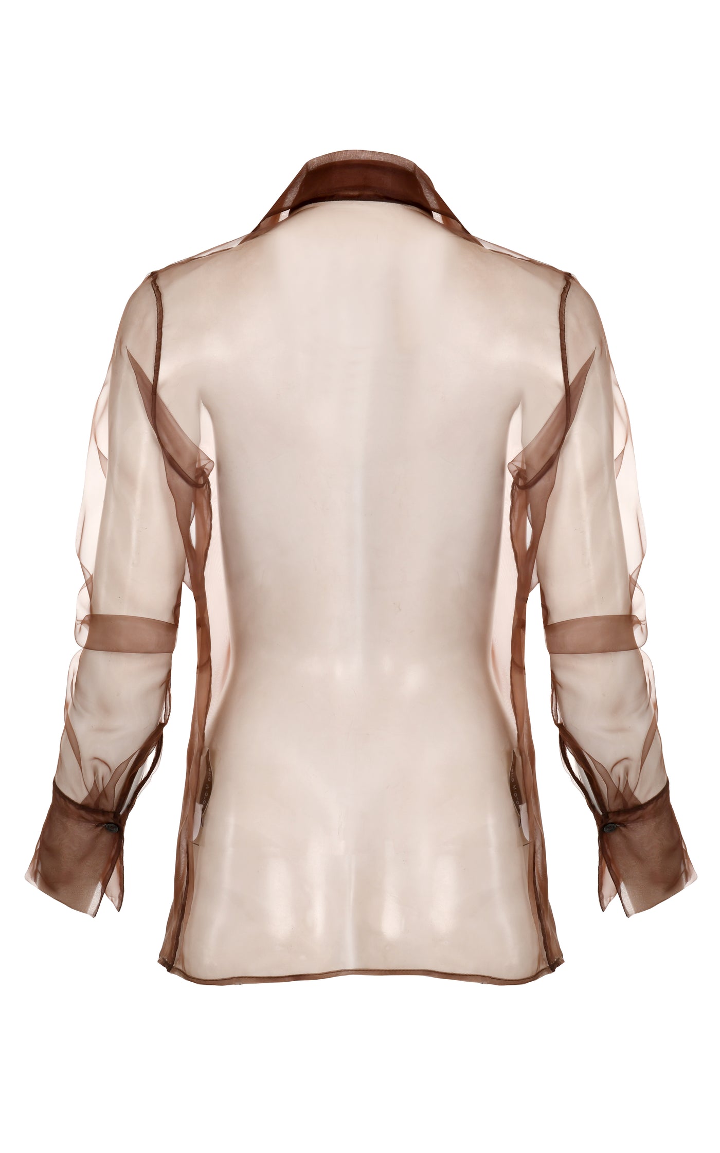 Smoke Sheer Blouse