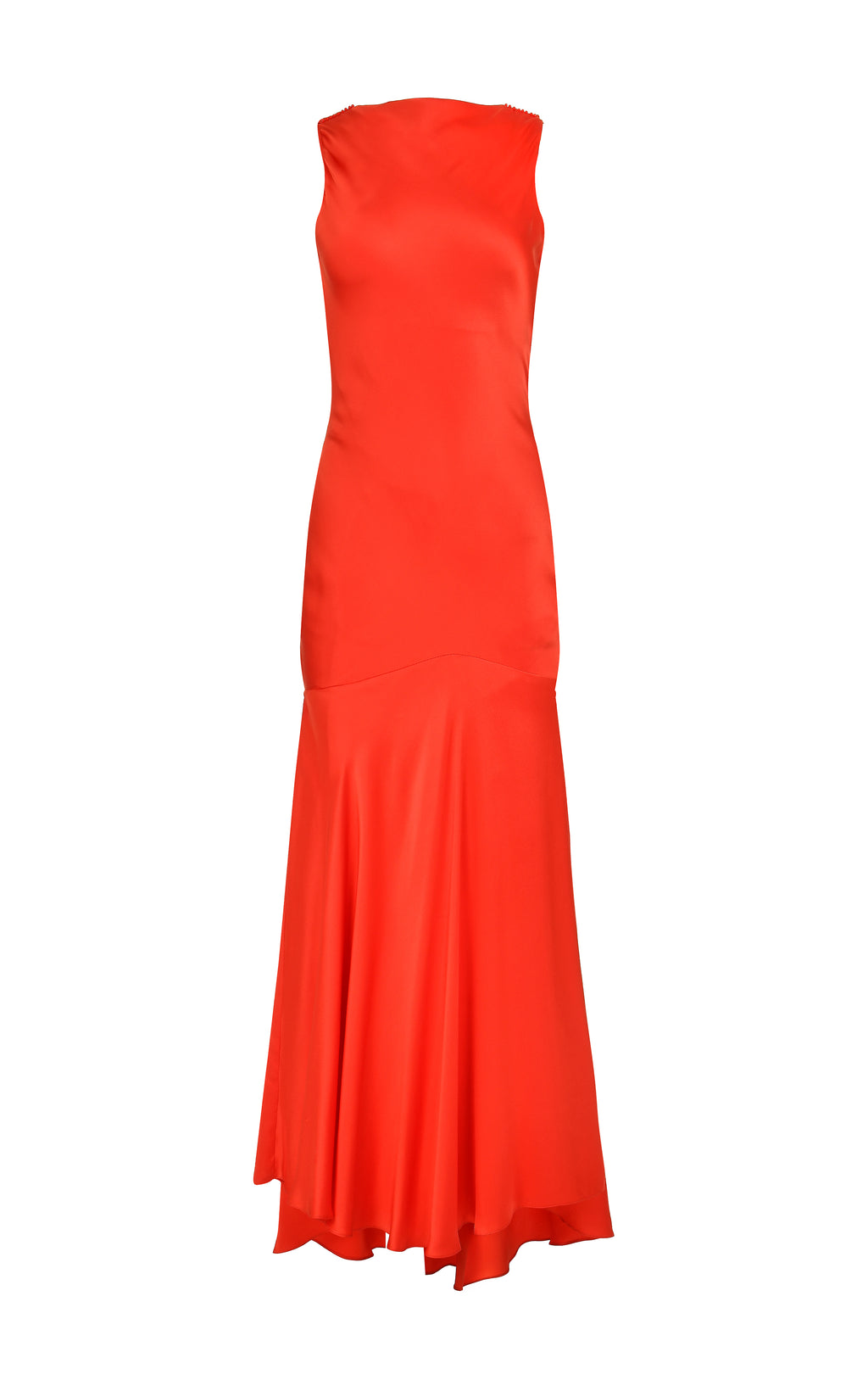Ruby Silk Maxi Dress