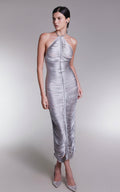 Vestido Solar Aqua hecho a mano