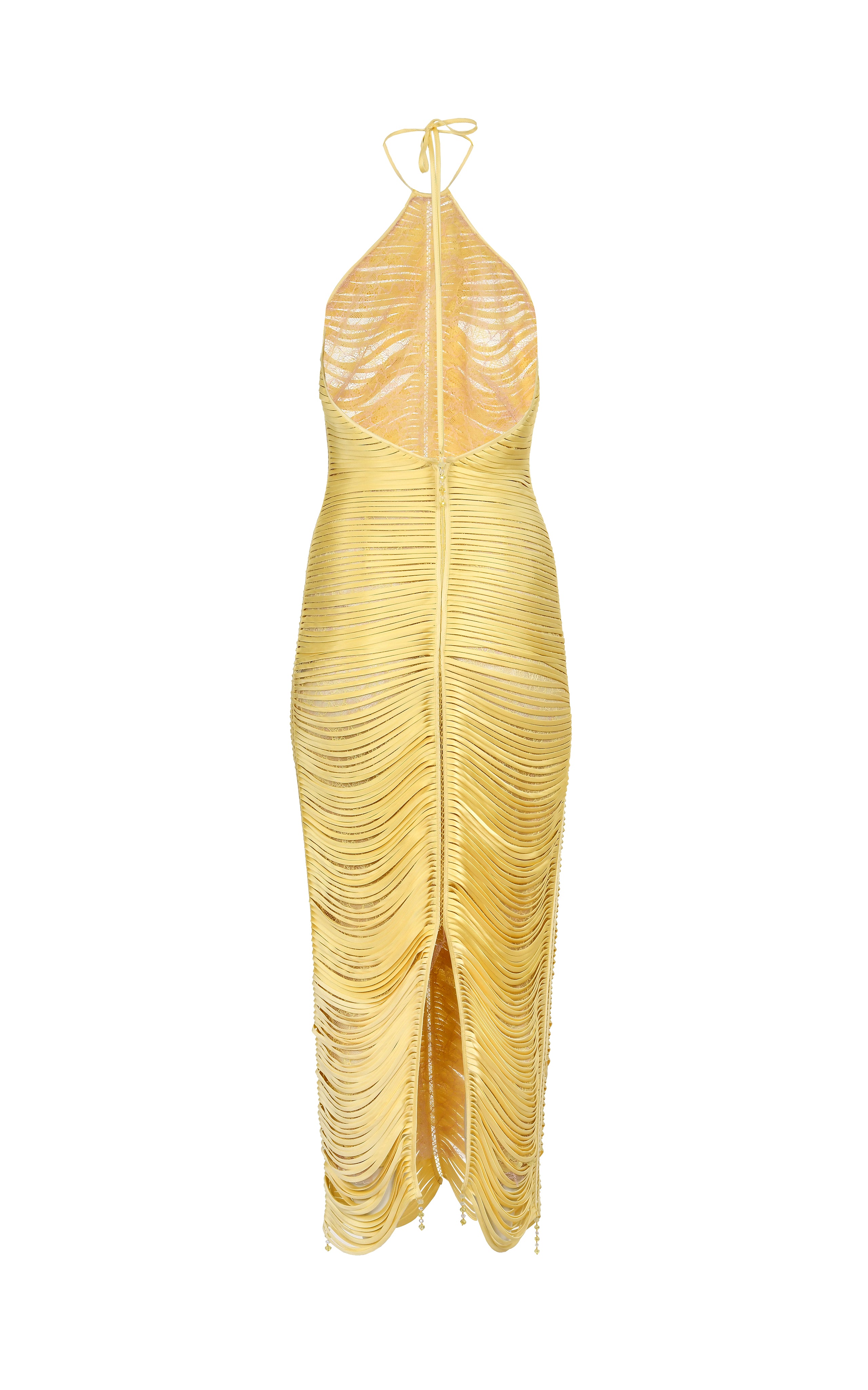 Solar Golden Handmade Dress
