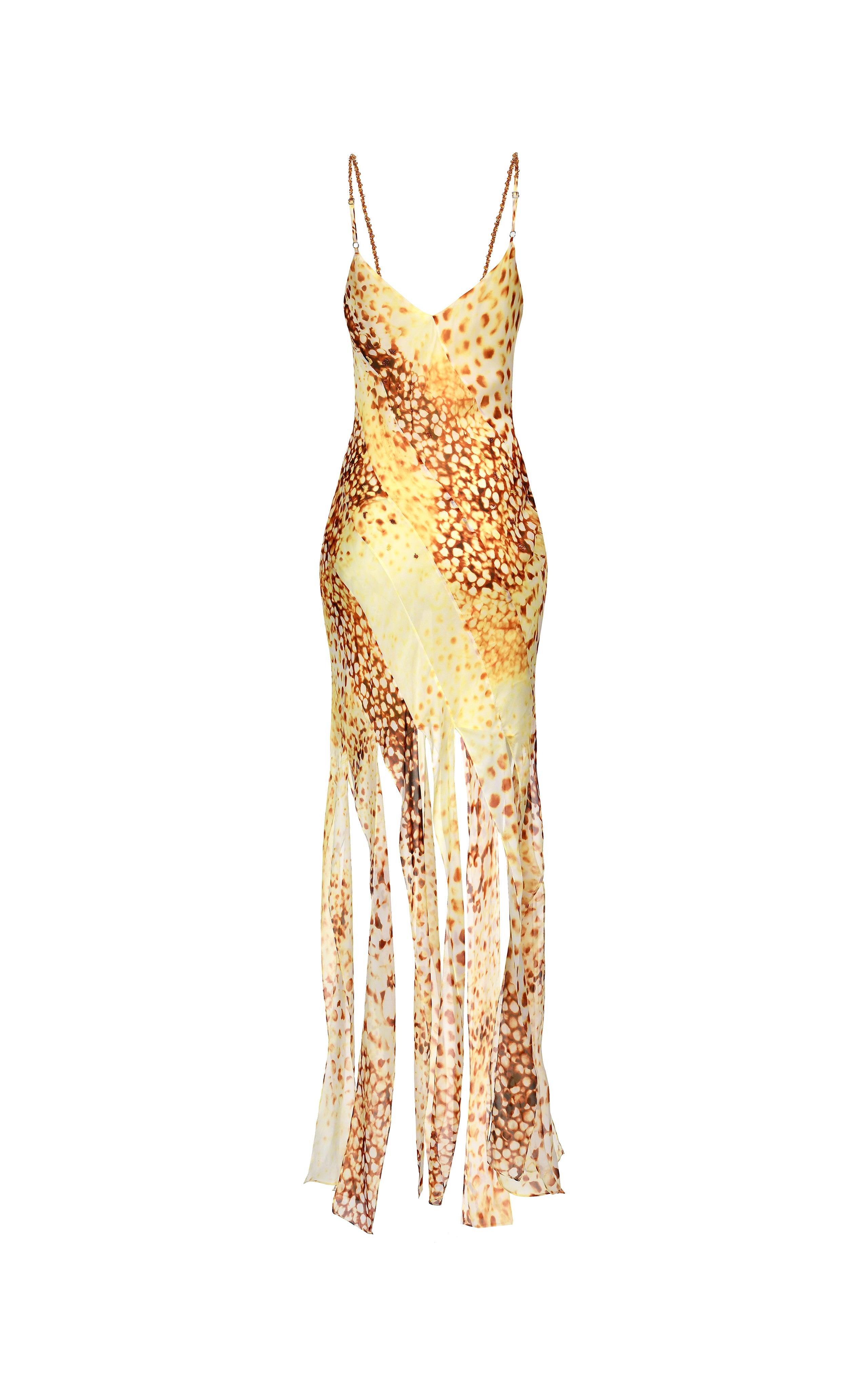 Vestido de seda Solaris