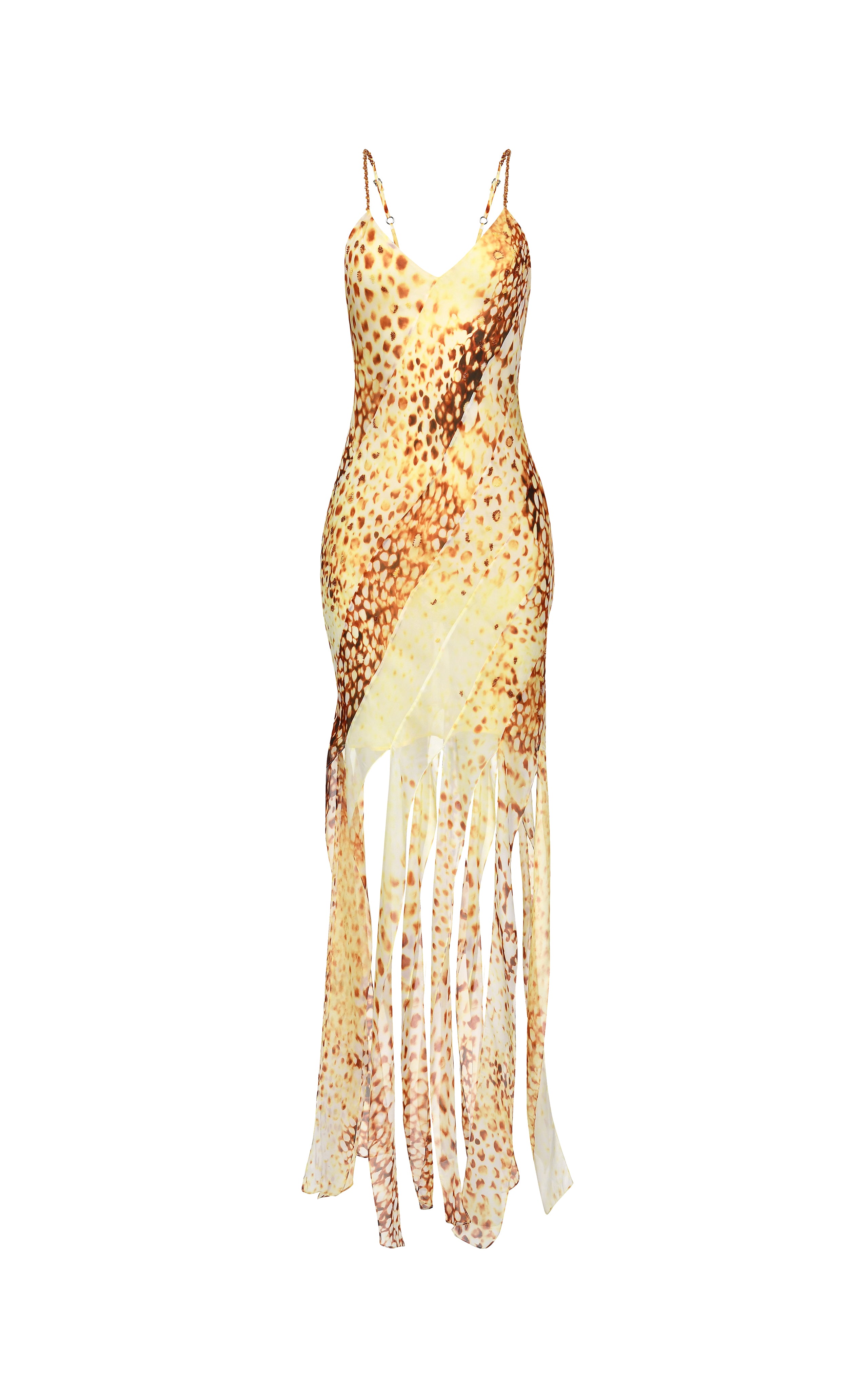 Vestido de seda Solaris