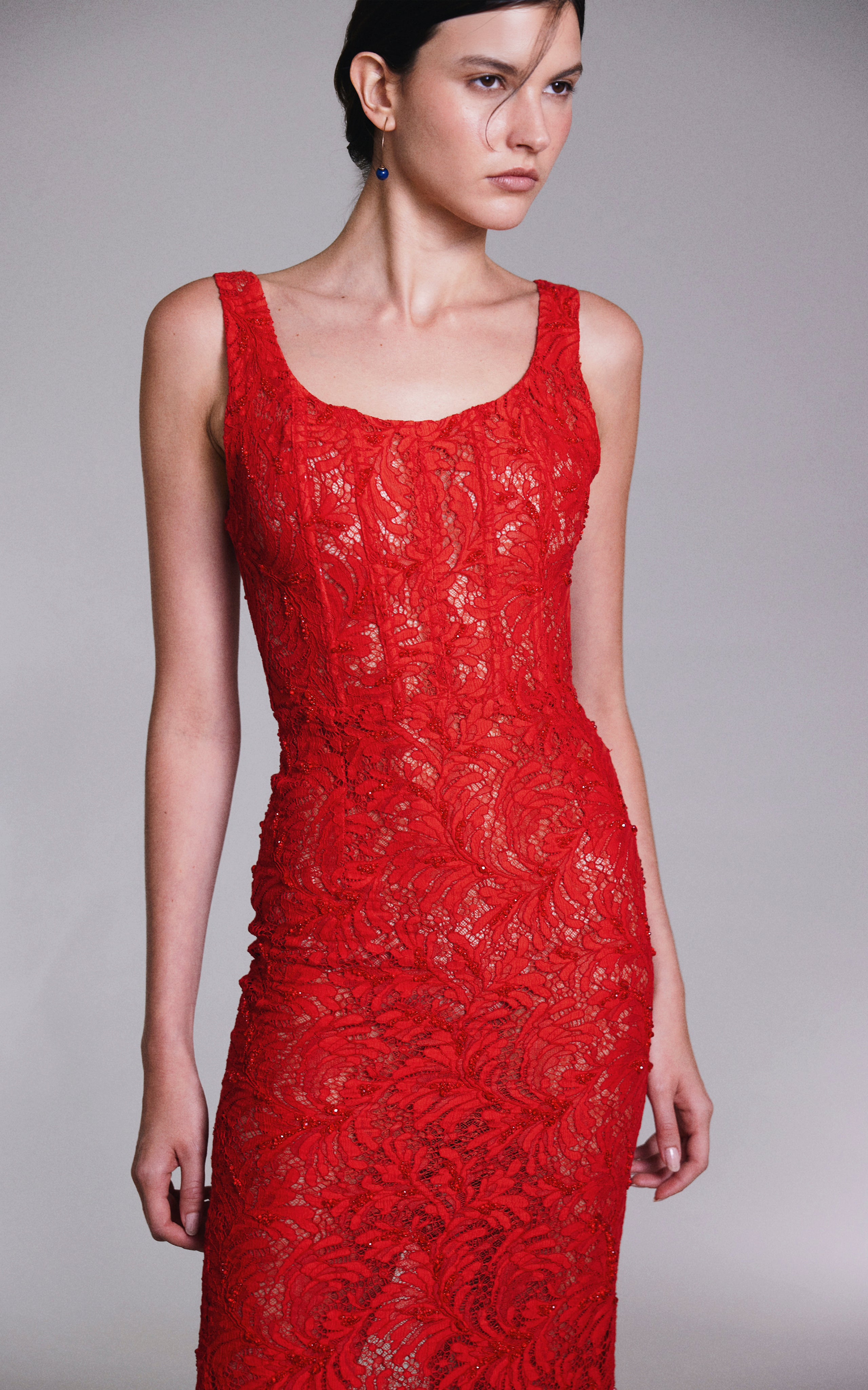red lace dress francesca's Francesca Dress Red / XL