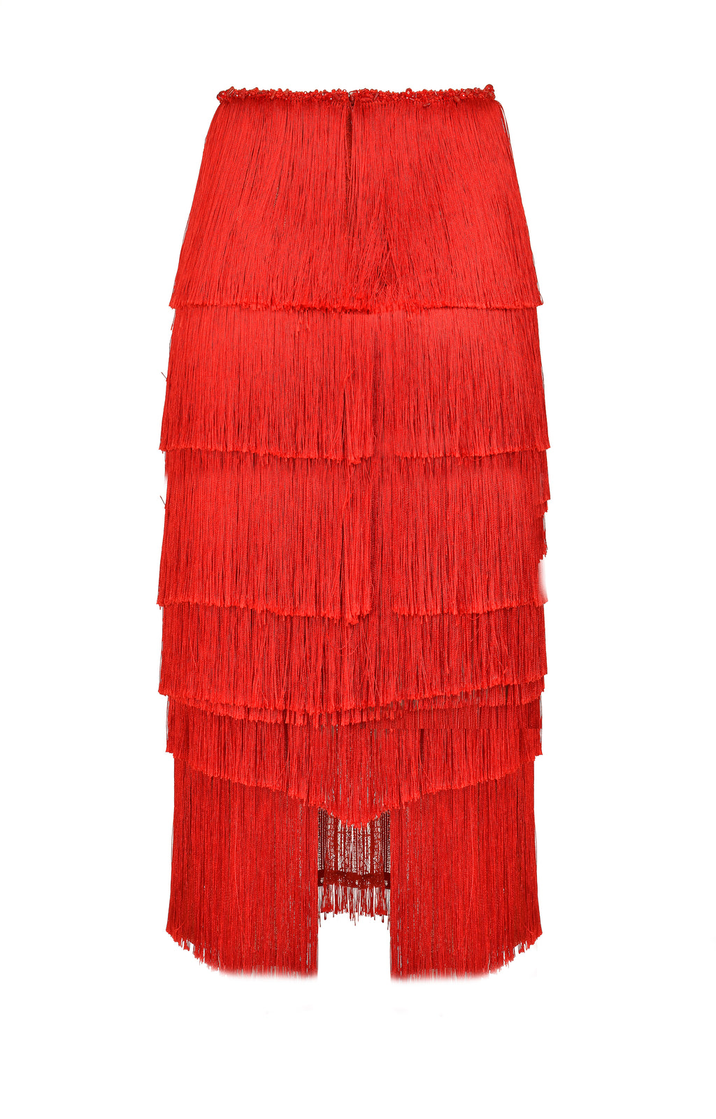 Tempo Maxi Fringe Skirt