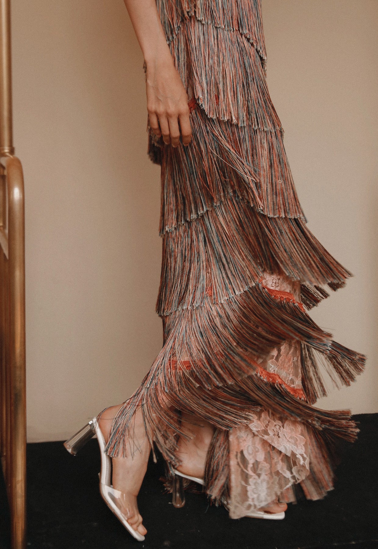 Gacela Fringe Dress